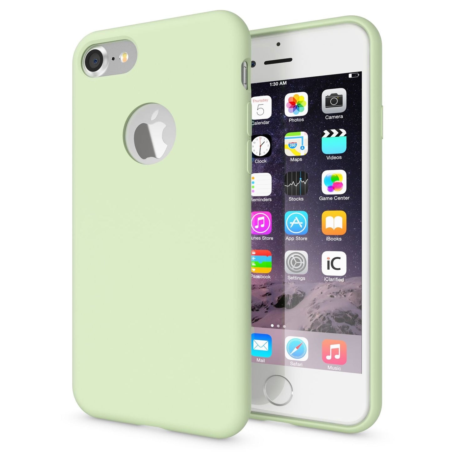 Apple iPhone 7 Liquid Silikon Handy Hülle von NALIA, weiches Hard Cover Case Dünn