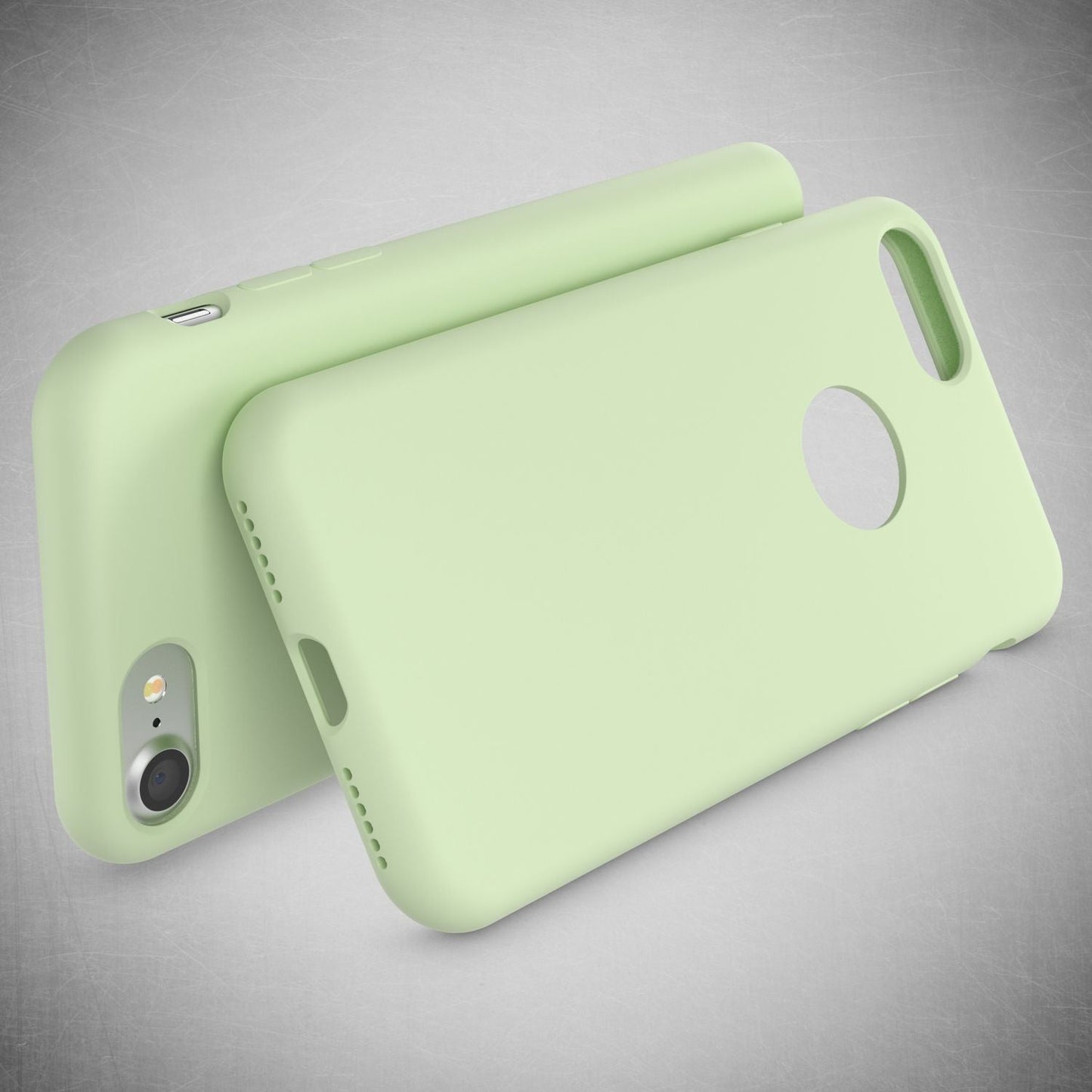 Apple iPhone 7 Liquid Silikon Handy Hülle von NALIA, weiches Hard Cover Case Dünn