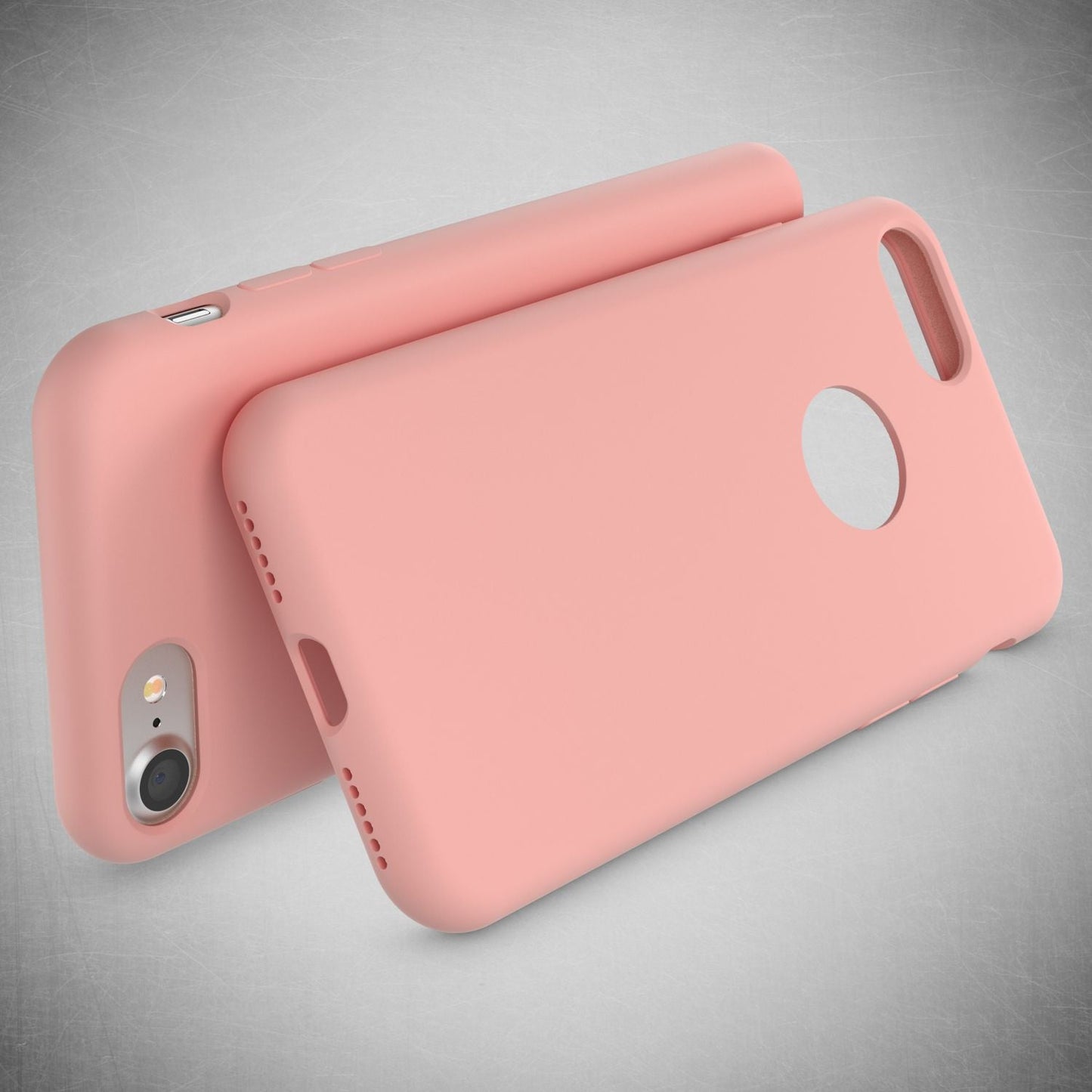 Apple iPhone 7 Liquid Silikon Handy Hülle von NALIA, weiches Hard Cover Case Dünn