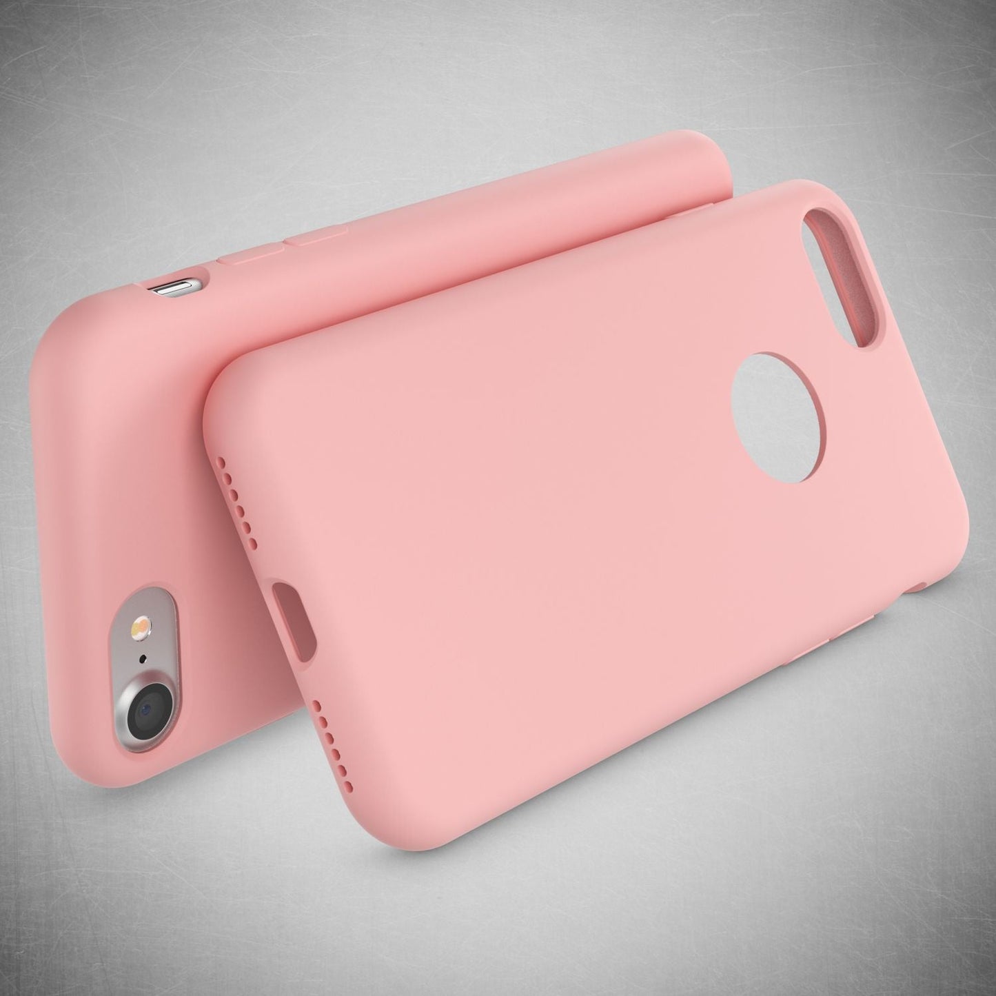 Apple iPhone 7 Liquid Silikon Handy Hülle von NALIA, weiches Hard Cover Case Dünn