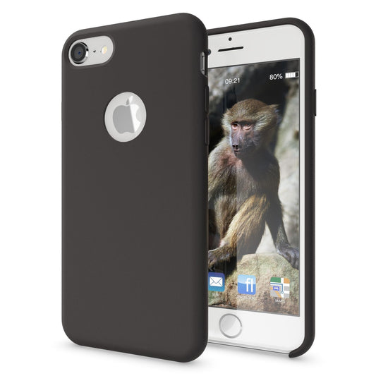 Apple iPhone 8 Liquid Silikon Handy Hülle von NALIA, weiches Hard Cover Case Dünn