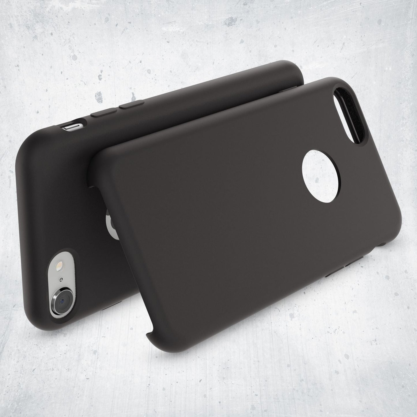 Apple iPhone 8 Liquid Silikon Handy Hülle von NALIA, weiches Hard Cover Case Dünn