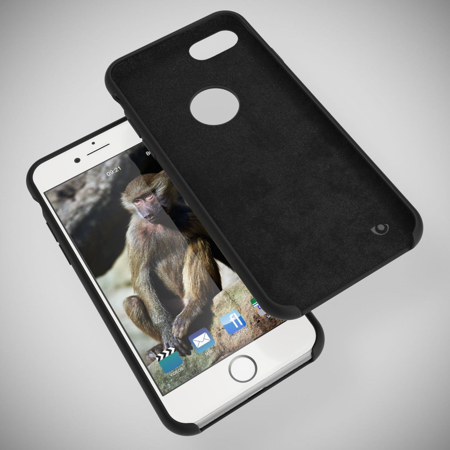 Apple iPhone 8 Liquid Silikon Handy Hülle von NALIA, weiches Hard Cover Case Dünn