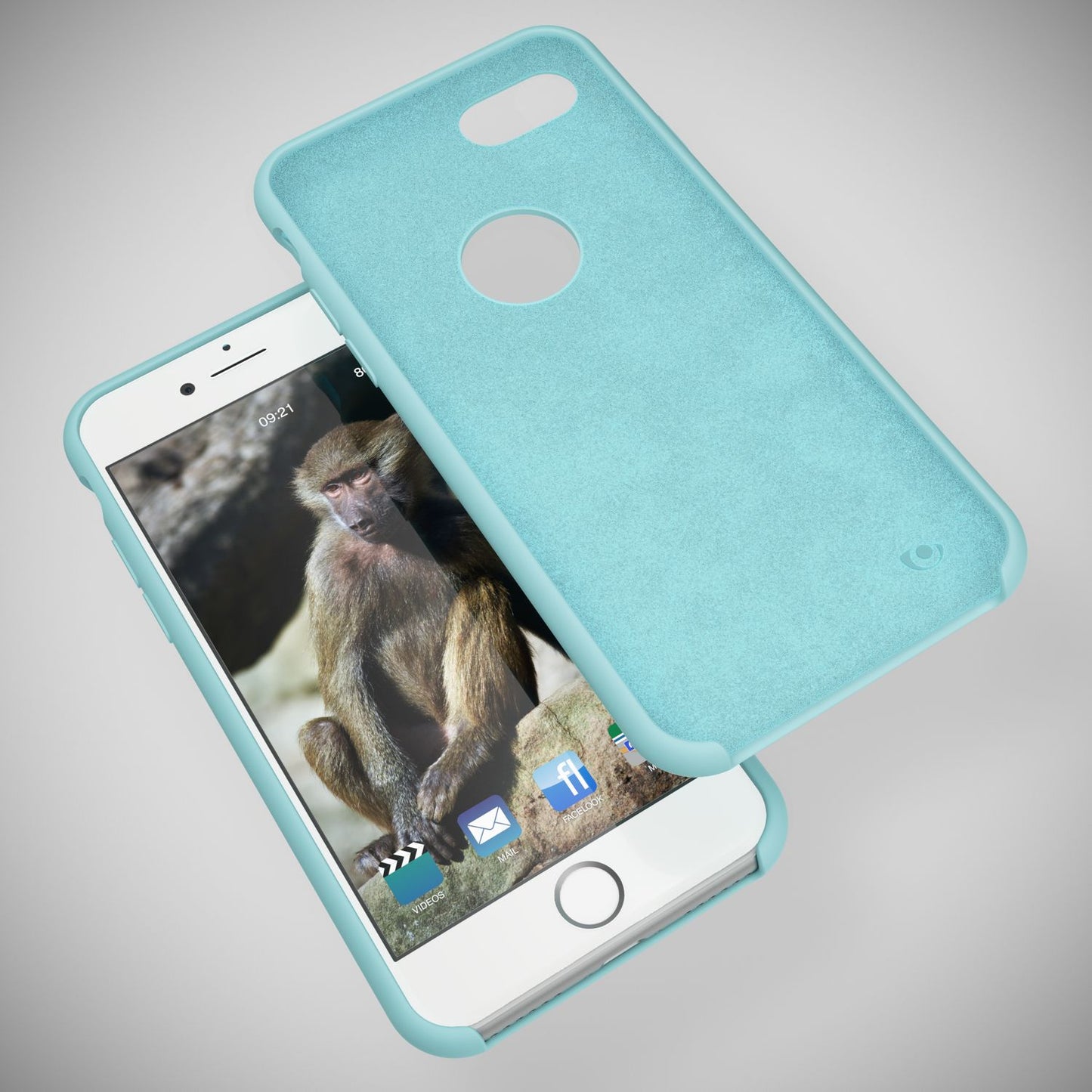 Apple iPhone 8 Liquid Silikon Handy Hülle von NALIA, weiches Hard Cover Case Dünn