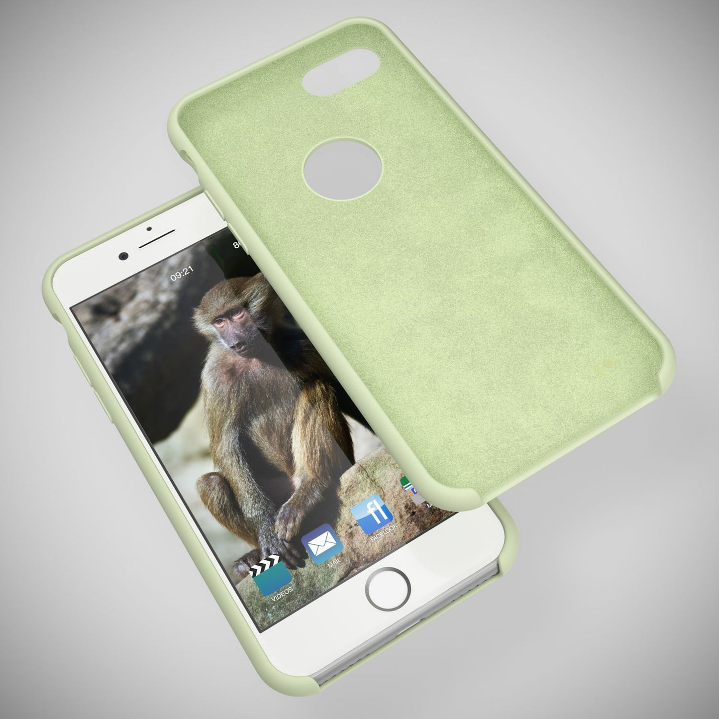 Apple iPhone 8 Liquid Silikon Handy Hülle von NALIA, weiches Hard Cover Case Dünn