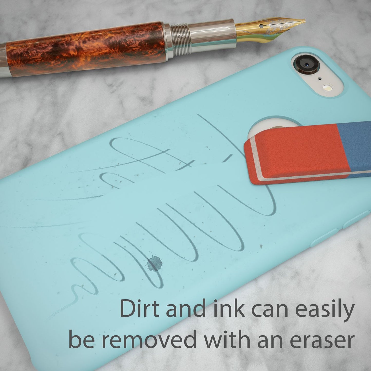 Apple iPhone 8 Liquid Silikon Handy Hülle von NALIA, weiches Hard Cover Case Dünn