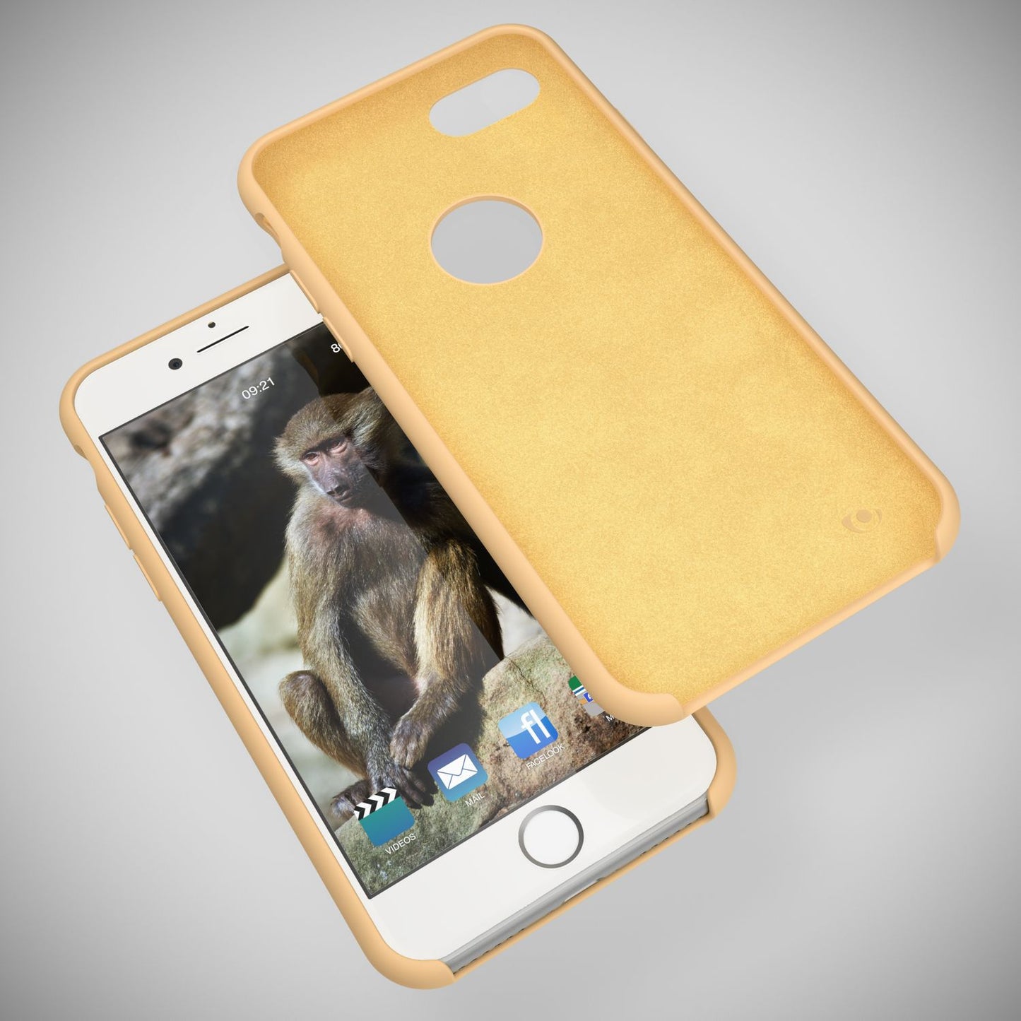 Apple iPhone 8 Liquid Silikon Handy Hülle von NALIA, weiches Hard Cover Case Dünn