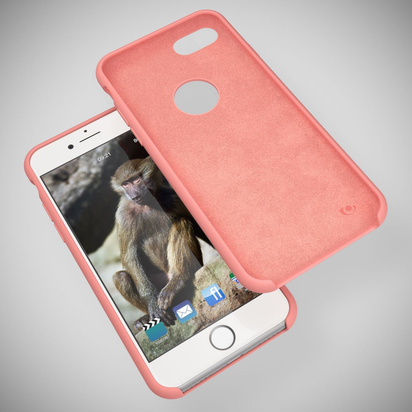 Apple iPhone 8 Liquid Silikon Handy Hülle von NALIA, weiches Hard Cover Case Dünn