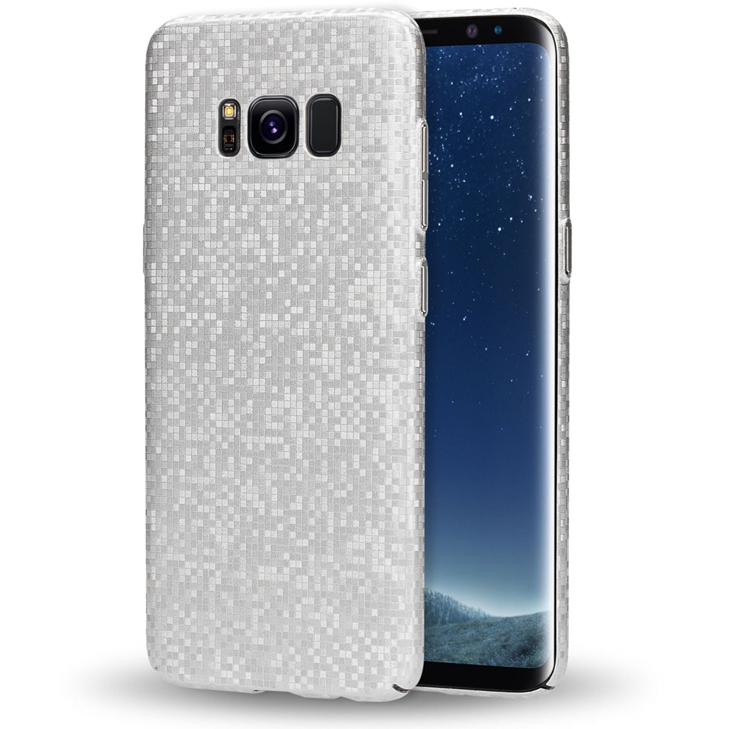 Samsung Galaxy S8 Metallic Handy Hülle von NALIA, Mosaik Cover Hard Case Schutz