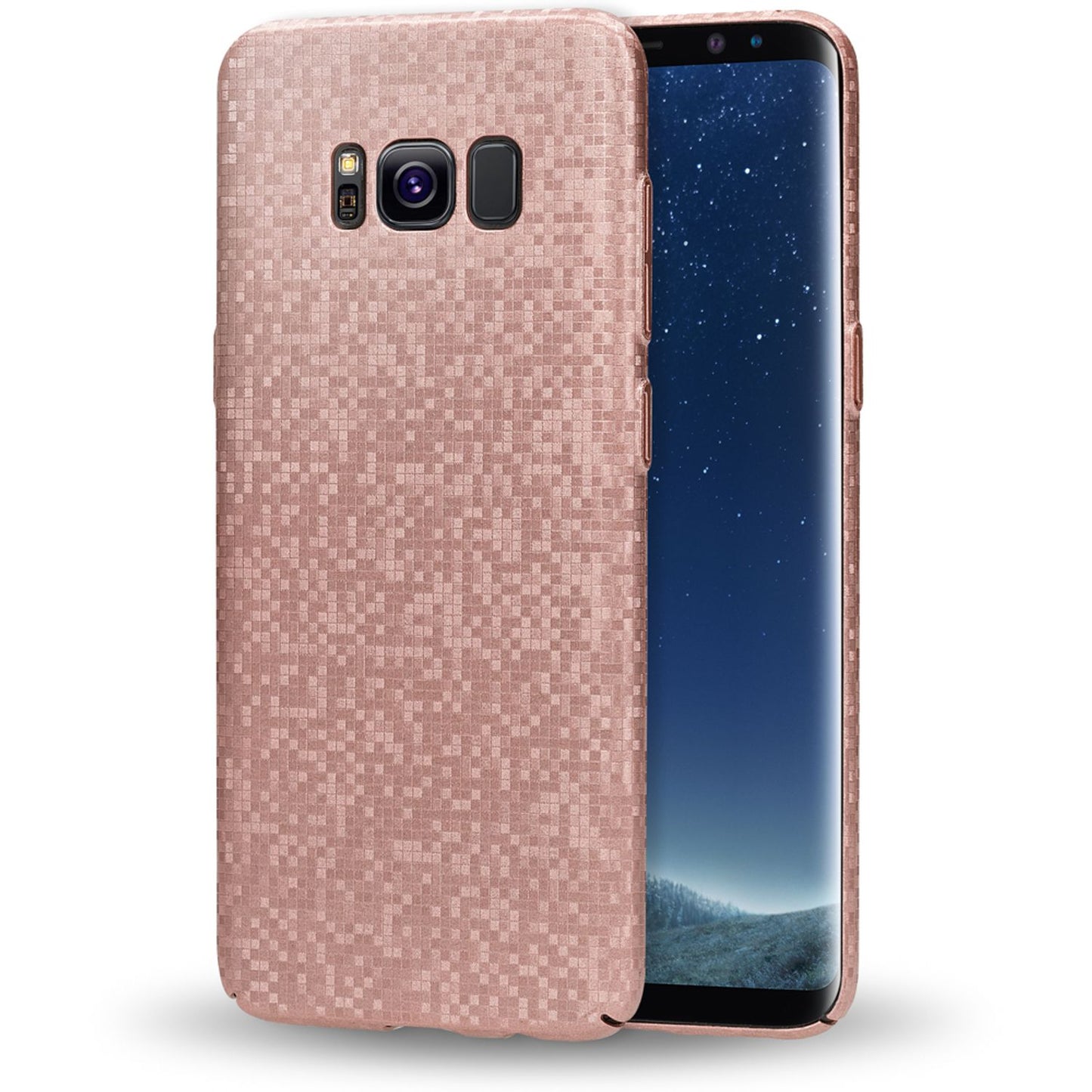 Samsung Galaxy S8 Metallic Handy Hülle von NALIA, Mosaik Cover Hard Case Schutz