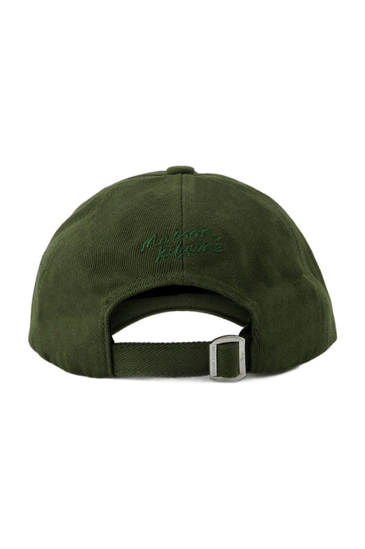 Bold Fox Head Cap 6p - Maison Kitsune - Baumwolle - Grün