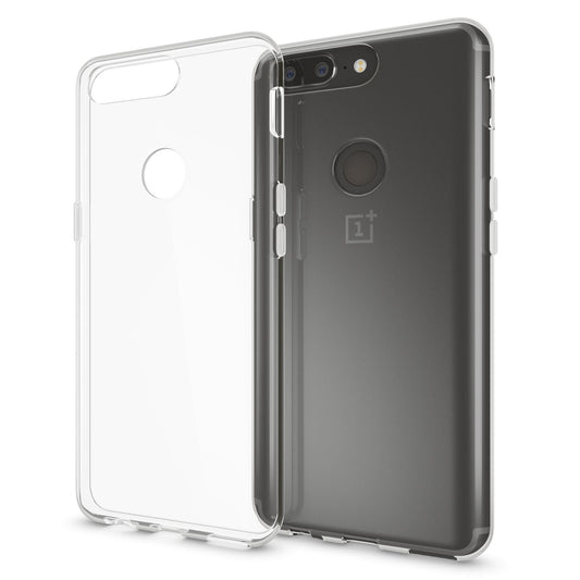 OnePlus 5T Handy Hülle von NALIA, Transparenter Silikon Case Cover Tasche Schutz