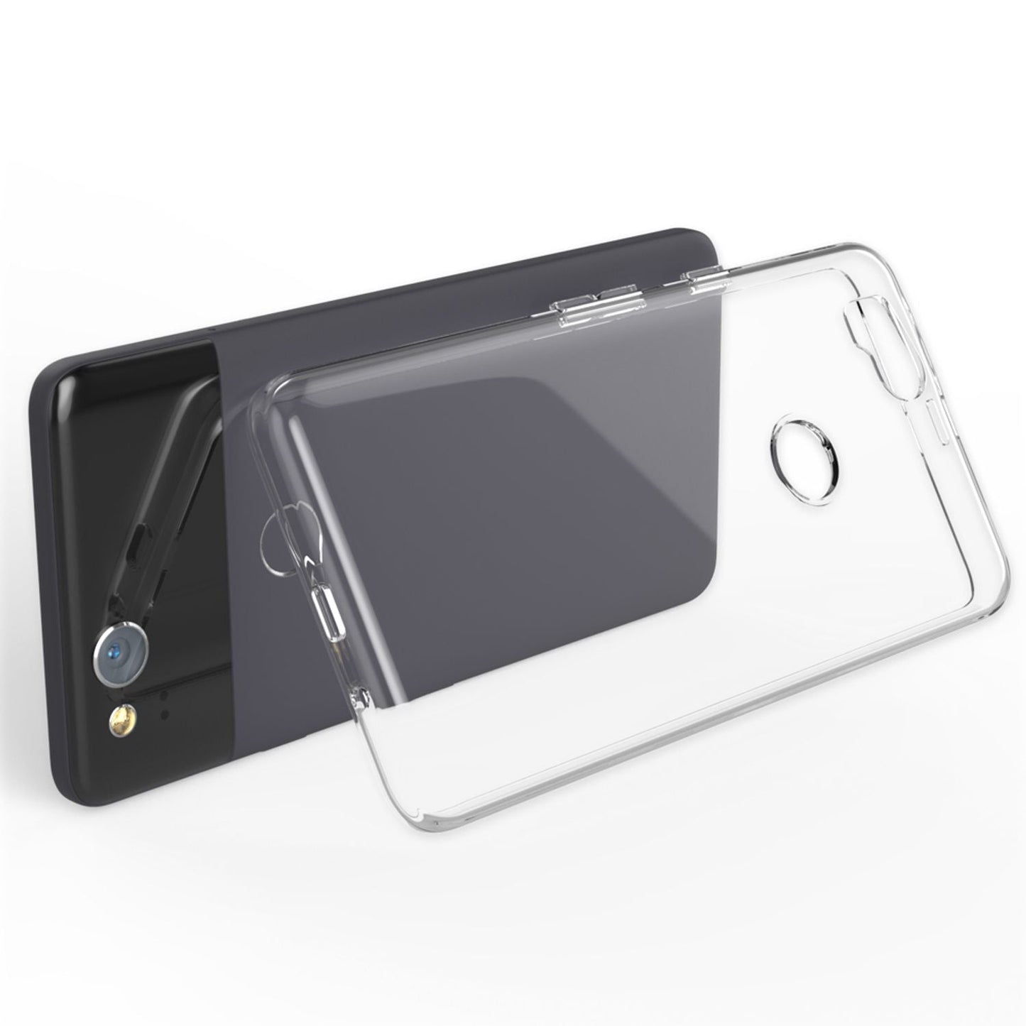 Husă de telefon NALIA pentru Google Pixel 2, husă subțire de protecție din silicon