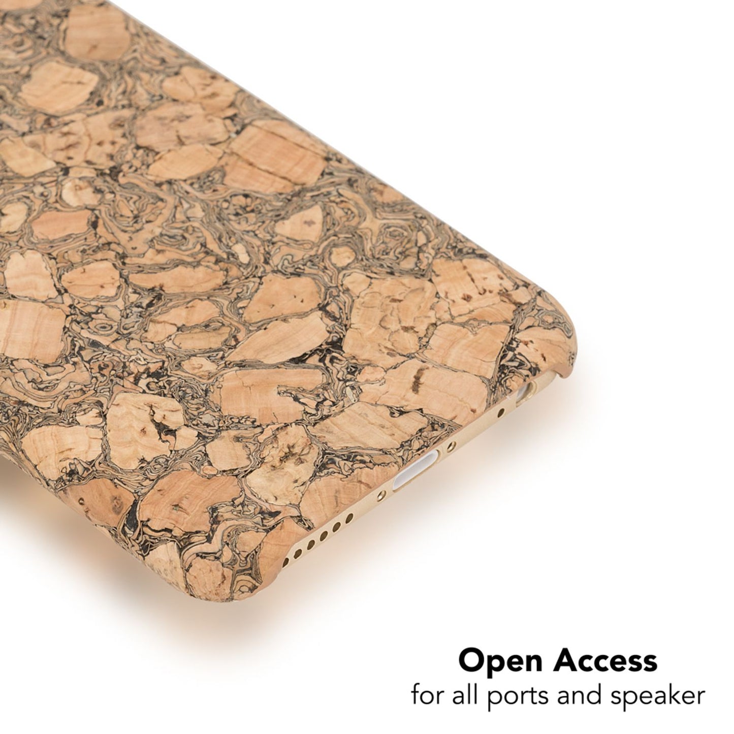 Husă NALIA din plută naturală - grosime 0.8 mm, compatibilă cu iPhone 6/6S