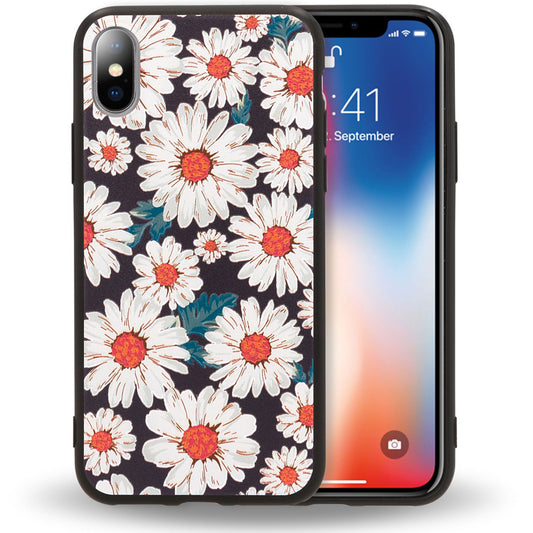 NALIA Hülle für Apple iPhone X XS, Slim Silikon Motiv Case Schutz Cover Bumper