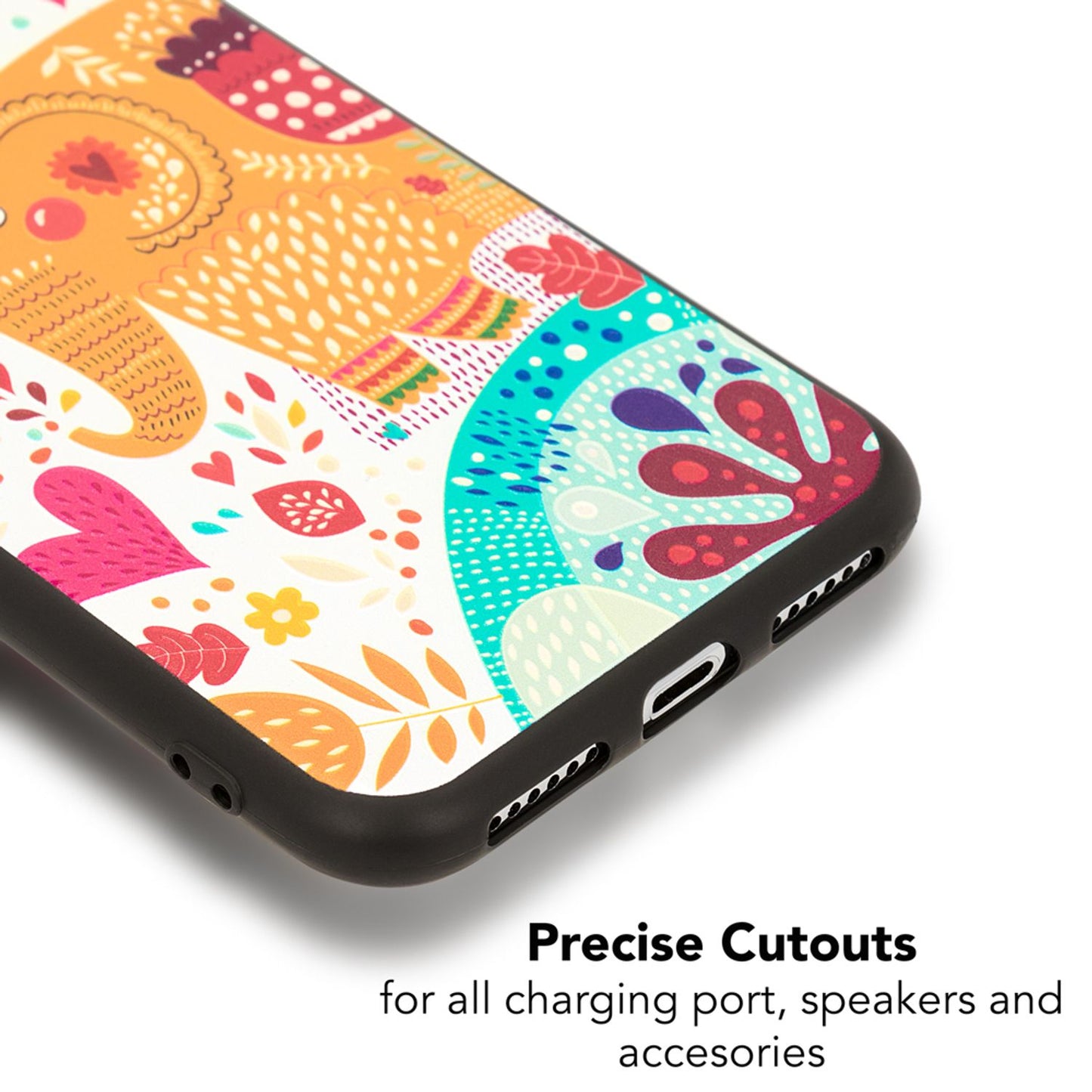 NALIA Hülle für Apple iPhone X XS, Slim Silikon Motiv Case Schutz Cover Bumper