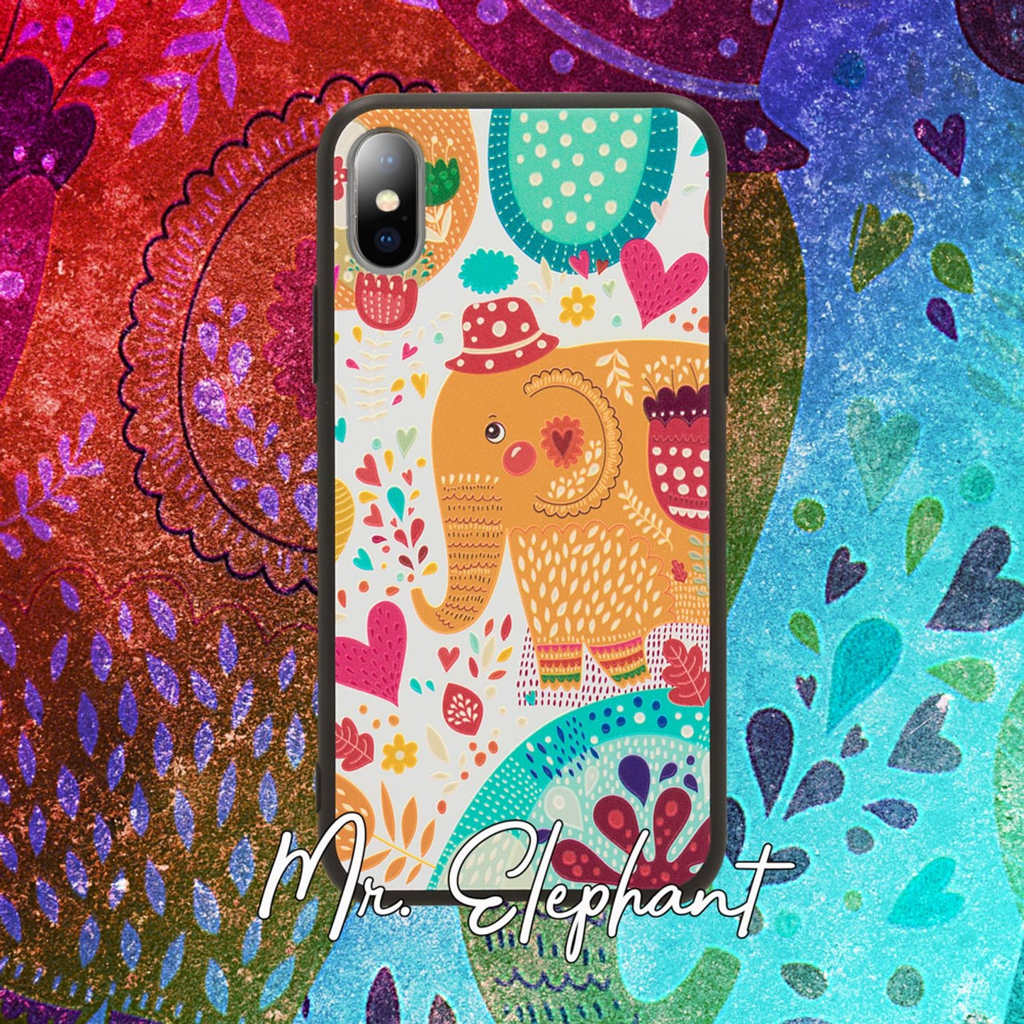 NALIA Hülle für Apple iPhone X XS, Slim Silikon Motiv Case Schutz Cover Bumper