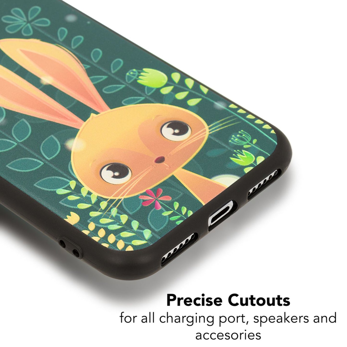 NALIA Hülle für Apple iPhone X XS, Slim Silikon Motiv Case Schutz Cover Bumper