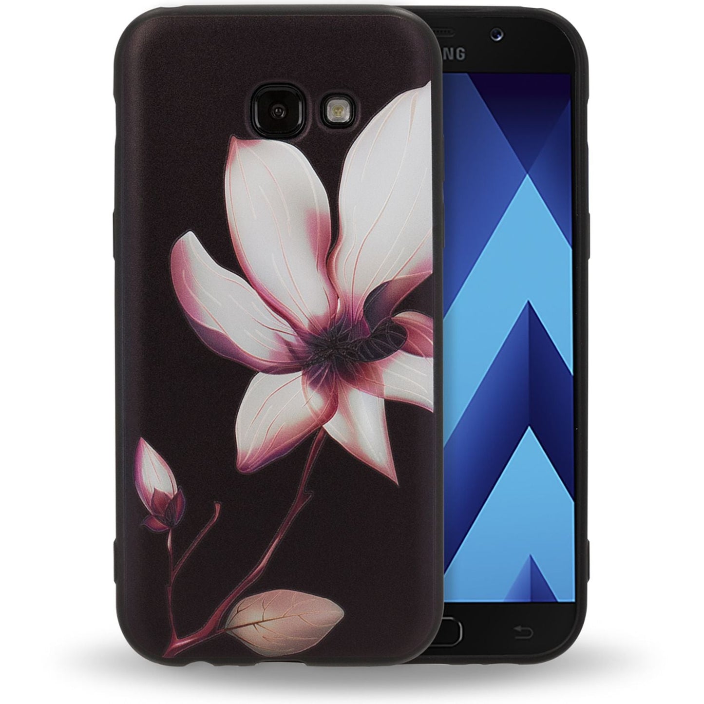 Samsung Galaxy A5 (17) Handy Hülle von NALIA, Slim TPU Silikon Motiv Case Cover