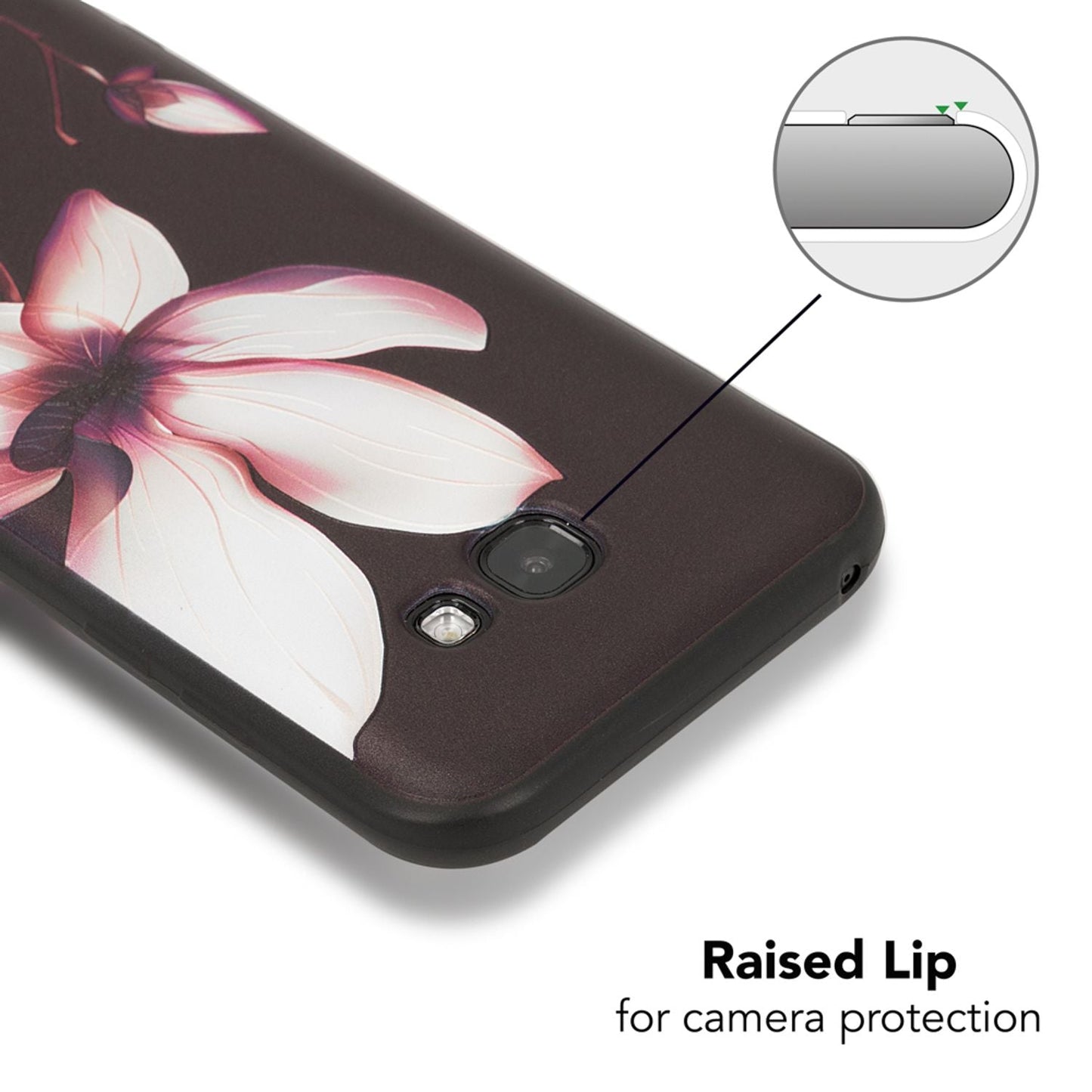 Samsung Galaxy A5 (17) Handy Hülle von NALIA, Slim TPU Silikon Motiv Case Cover