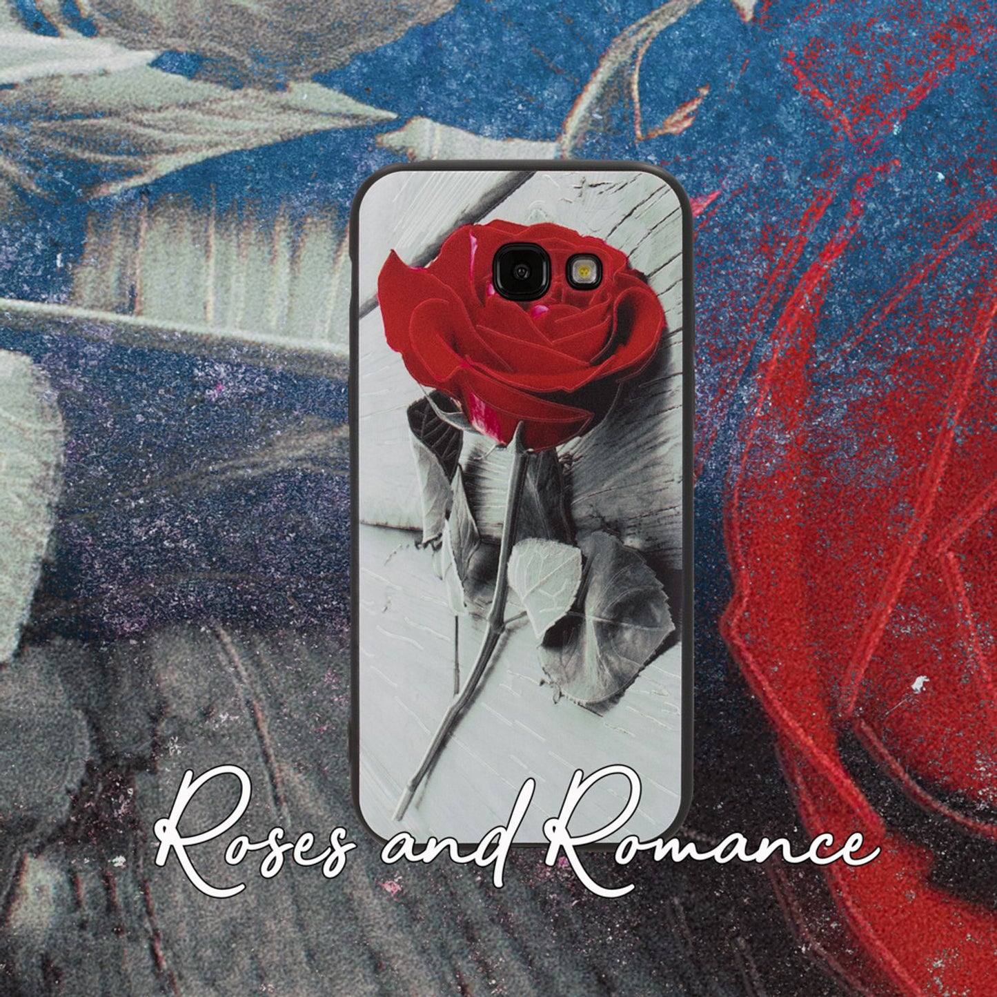 Samsung Galaxy A5 (17) Handy Hülle von NALIA, Slim TPU Silikon Motiv Case Cover