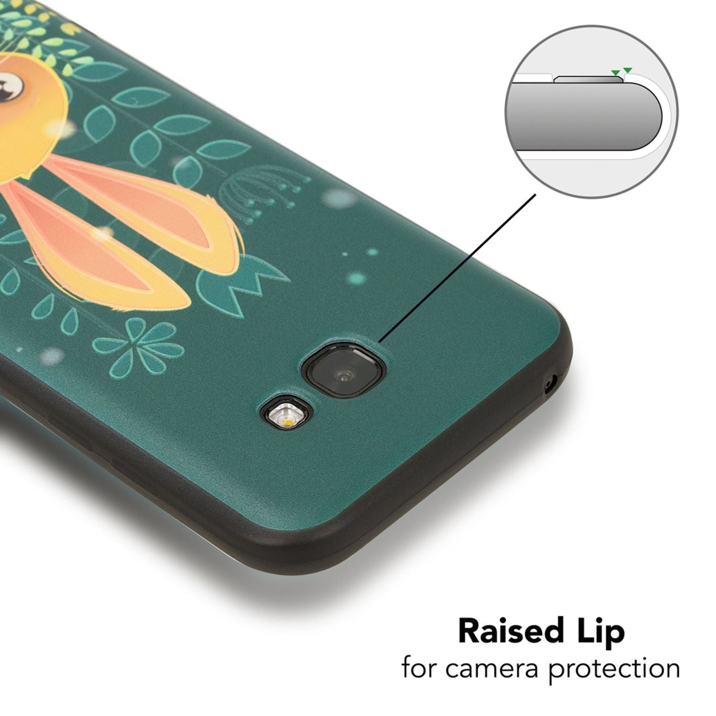 Samsung Galaxy A5 (17) Handy Hülle von NALIA, Slim TPU Silikon Motiv Case Cover