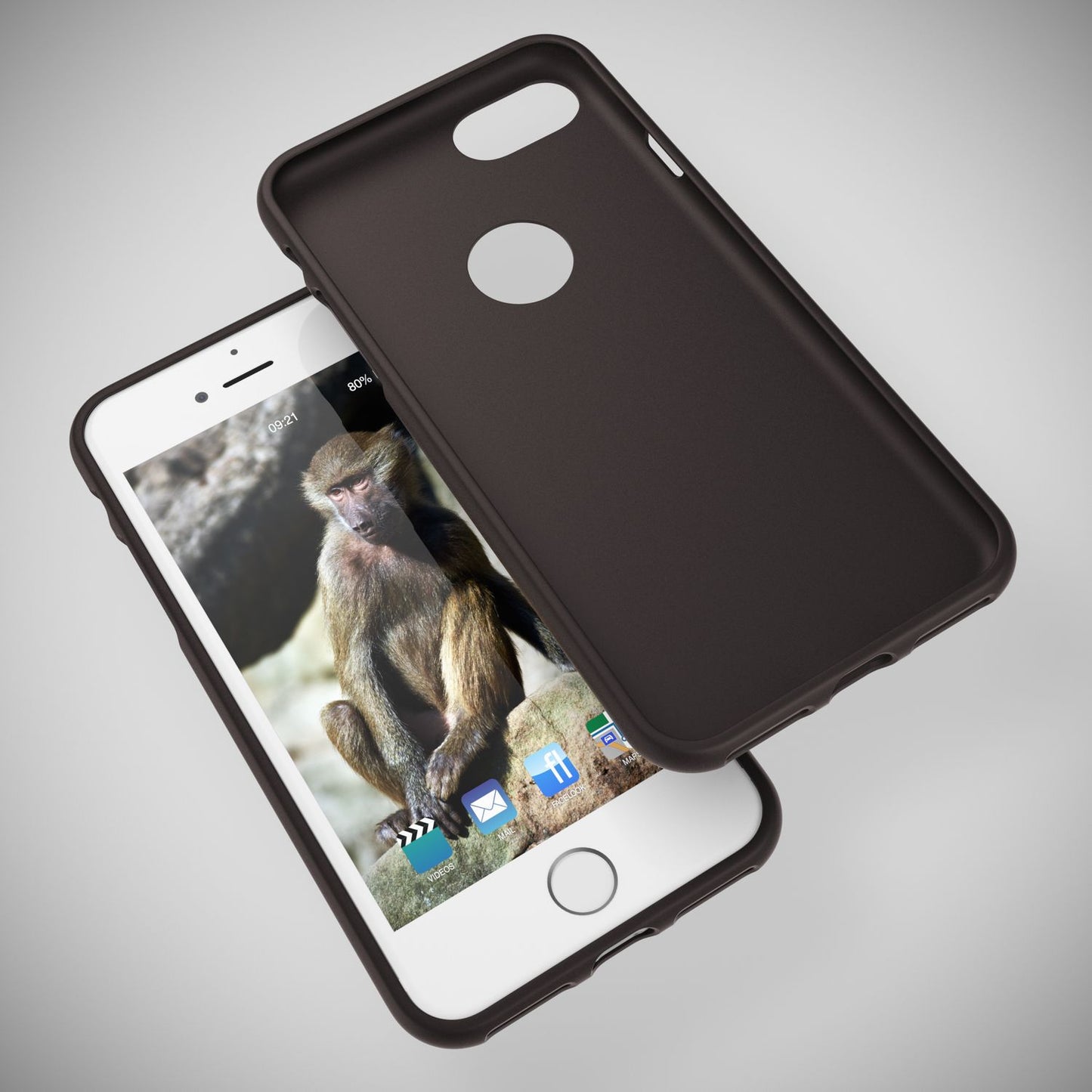 Apple iPhone 7 Handy Hülle von NALIA, Slim Silikon Neon Case Dünnes Phone Cover