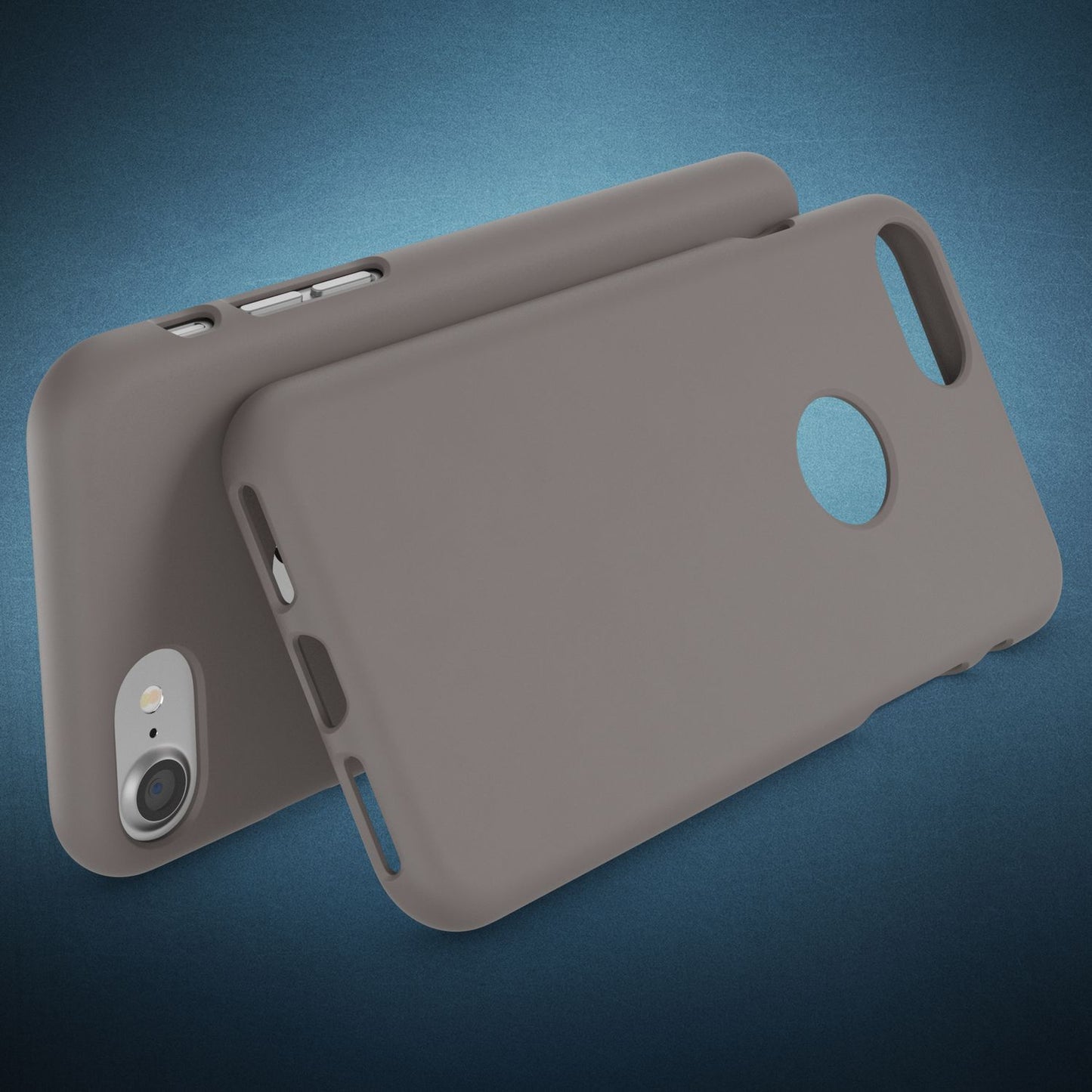 Apple iPhone 7 Handy Hülle von NALIA, Slim Silikon Neon Case Dünnes Phone Cover