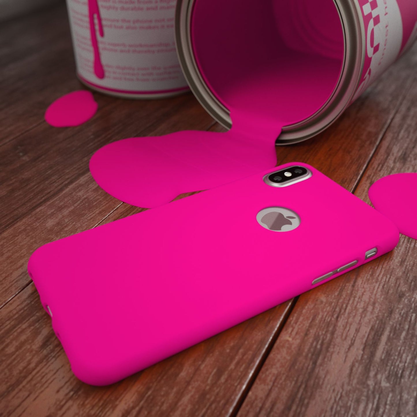 NALIA Handyhülle IPhone XS Max Neon Case Strahlende Neonfarben - Größe XS Max Ultra Slim TPU Silikon