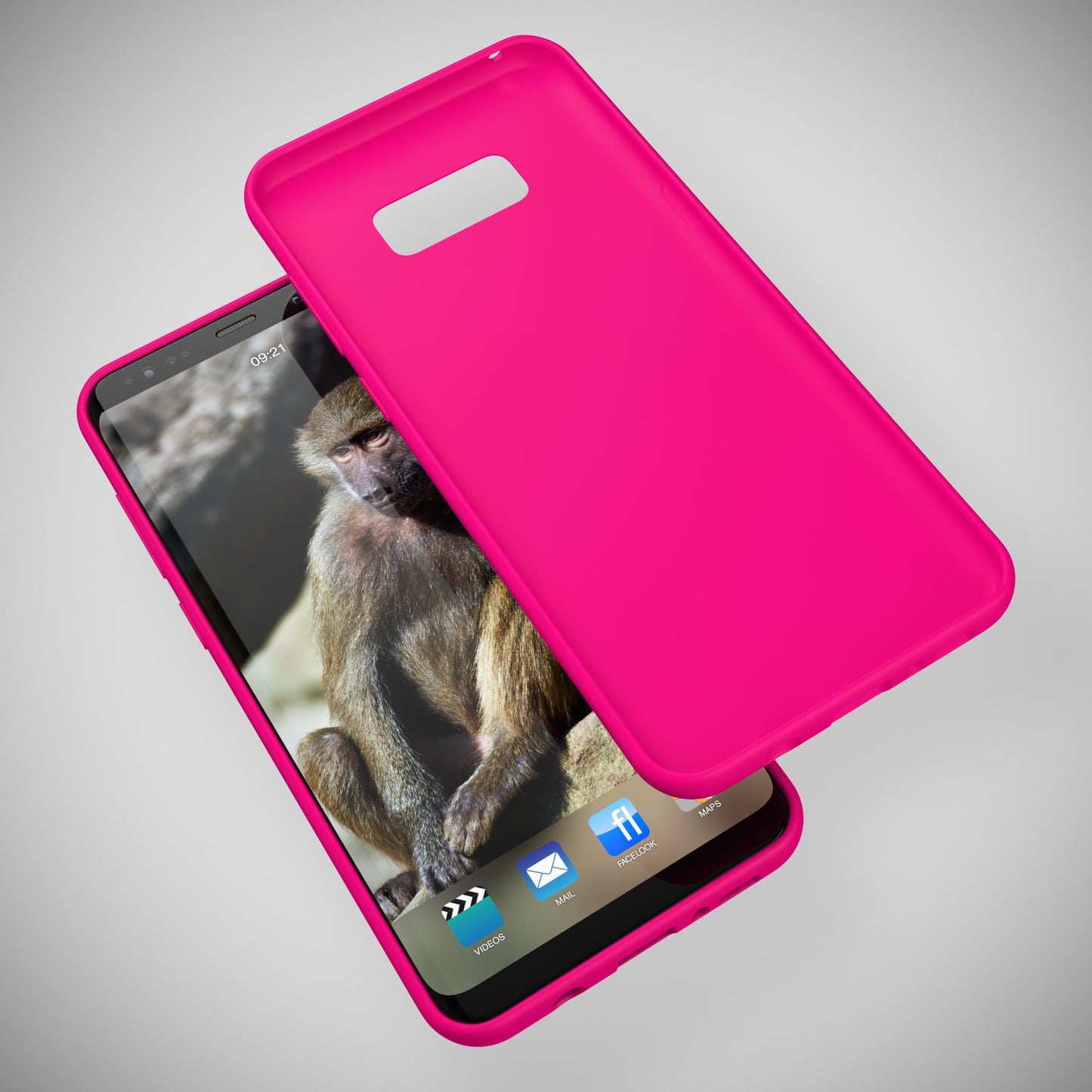 Samsung Galaxy S8 Plus Handy Hülle von NALIA, Ultra-Slim TPU Silikon Neon Case