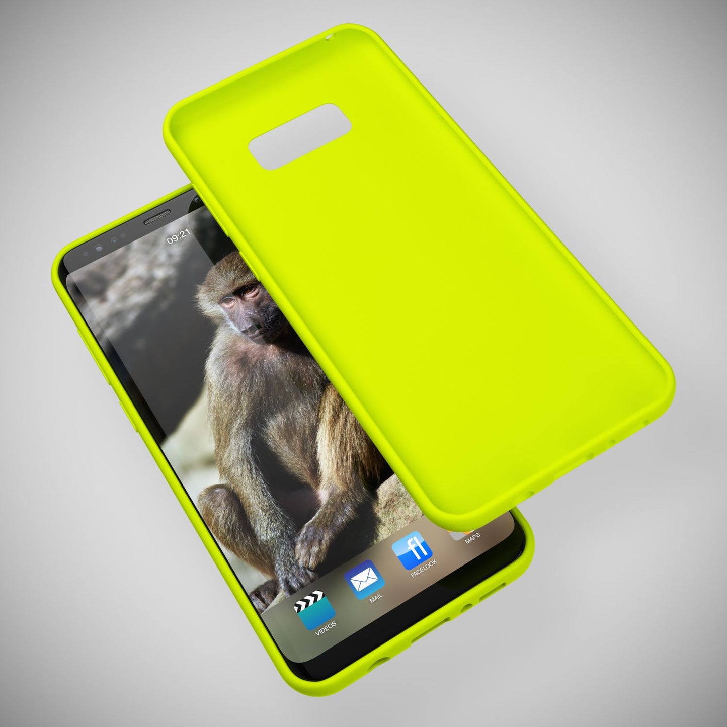 Samsung Galaxy S8 Plus Handy Hülle von NALIA, Ultra-Slim TPU Silikon Neon Case