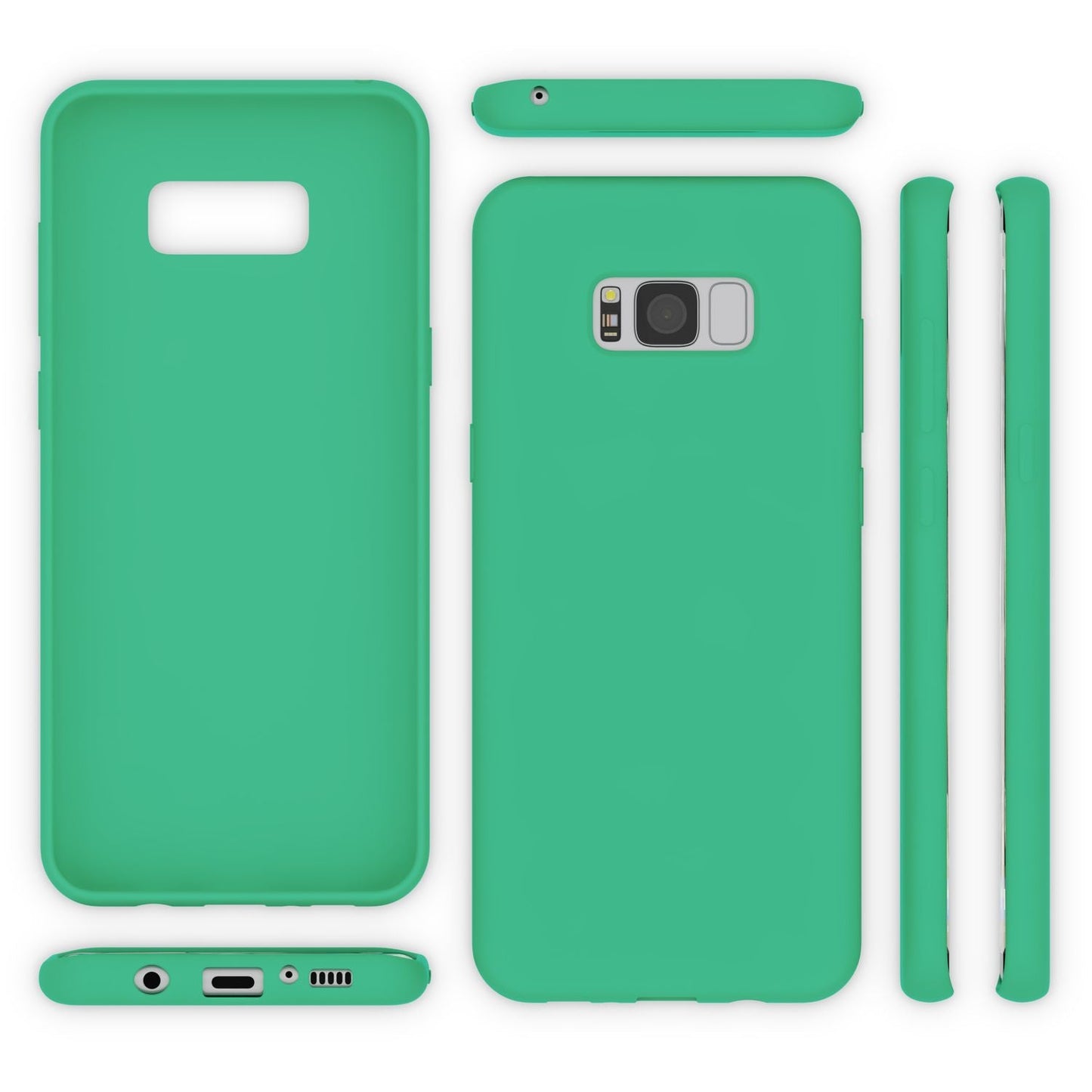 Samsung Galaxy S8 Plus Handy Hülle von NALIA, Ultra-Slim TPU Silikon Neon Case