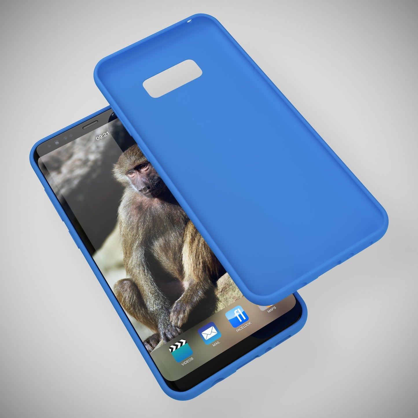 Samsung Galaxy S8 Plus Handy Hülle von NALIA, Ultra-Slim TPU Silikon Neon Case