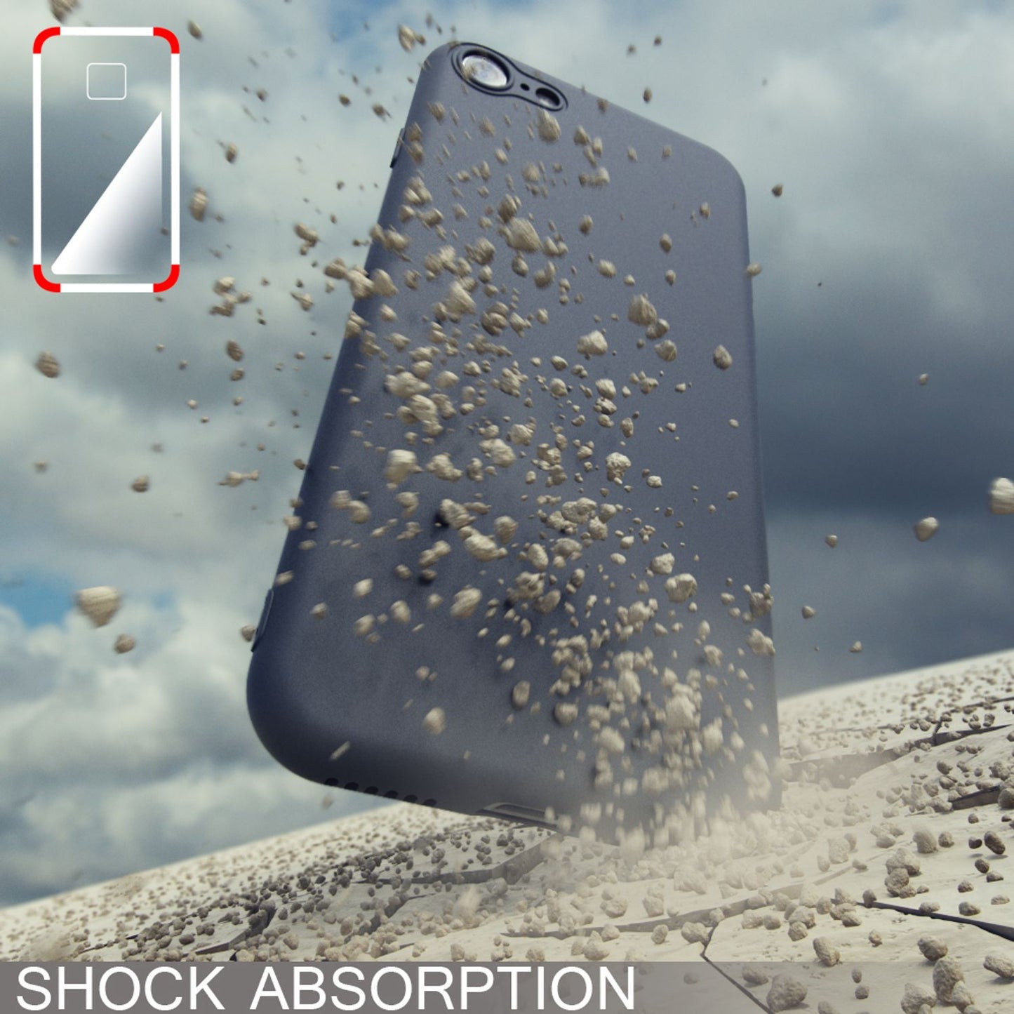 NALIA Neon Hülle für iPhone SE 2022 / SE 2020 / 8 / 7, Schutz Case Handy Cover