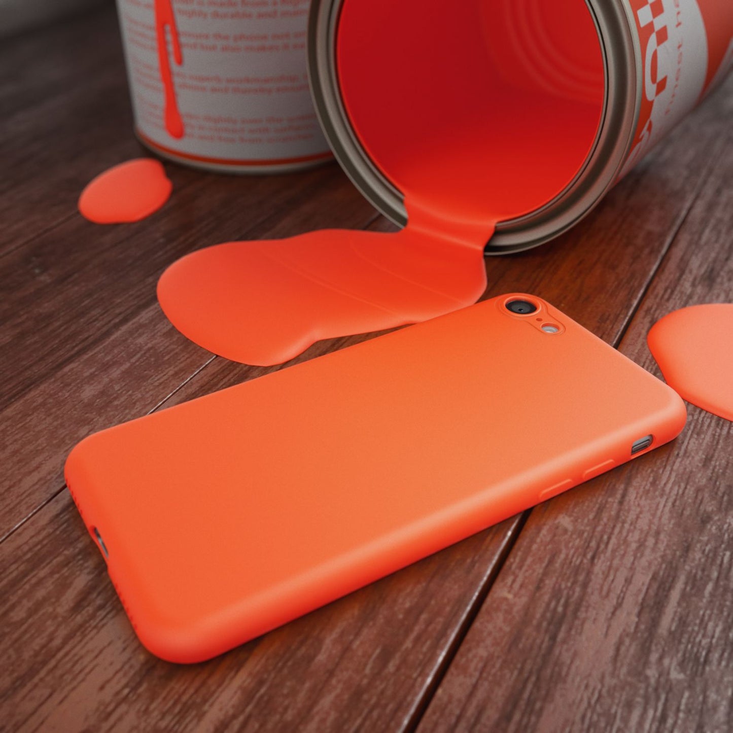 NALIA Neon Hülle für iPhone SE 2022 / SE 2020 / 8 / 7, Schutz Case Handy Cover