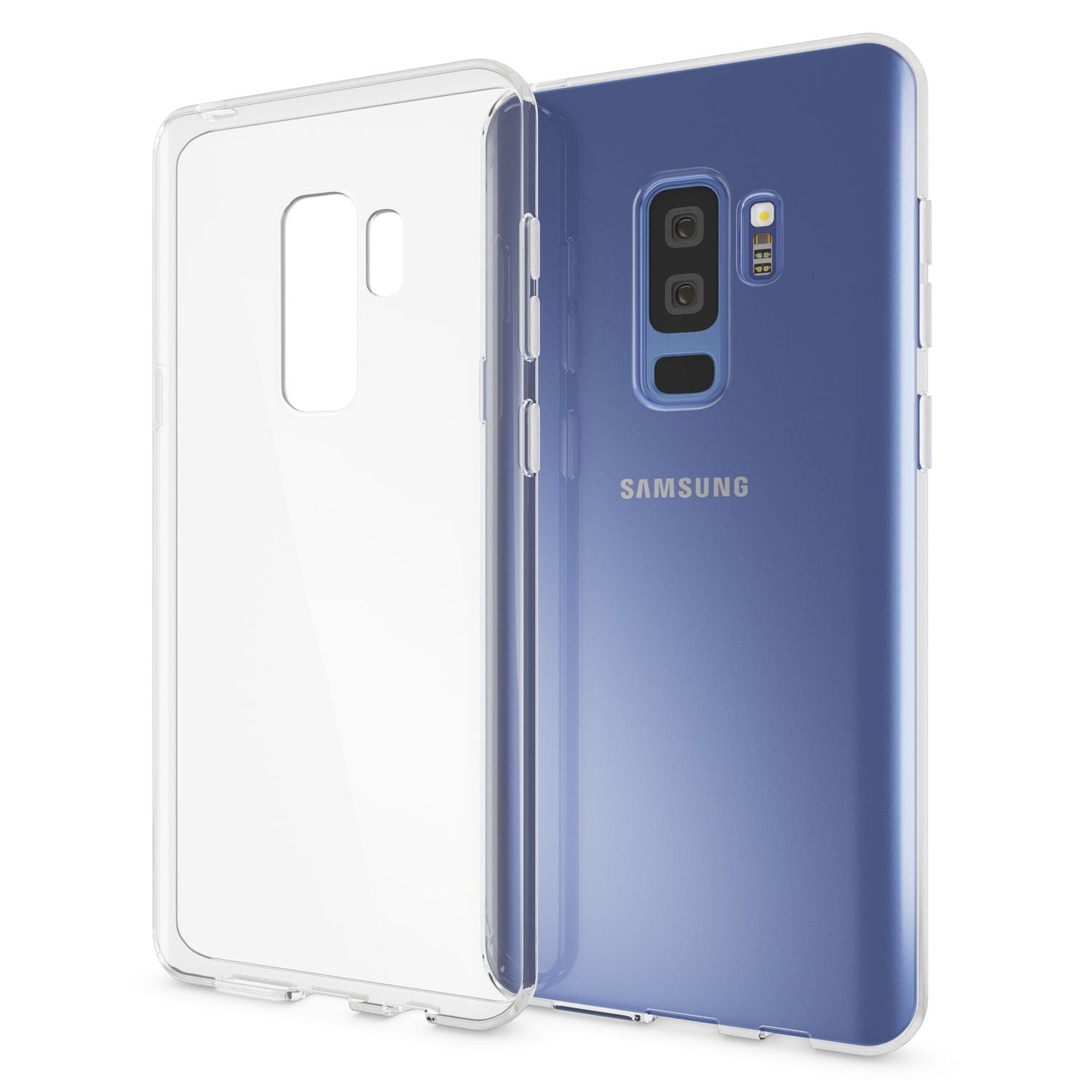 Husă transparentă NALIA AirFlex - Dimensiuni pentru Galaxy S9 Plus, Grosime 0,7 mm, Material: Silicon