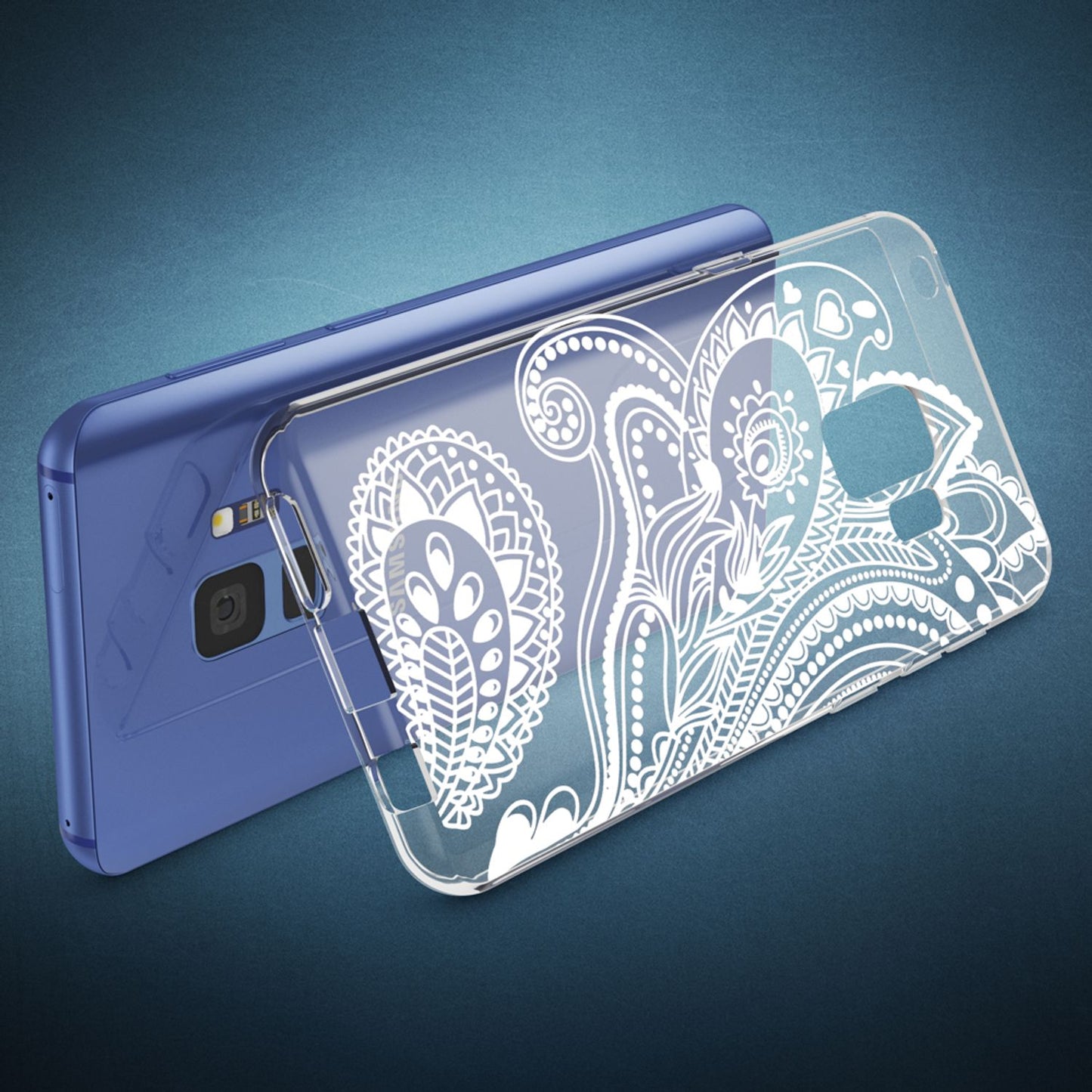 Samsung Galaxy S9 Hülle Handyhülle von NALIA, Slim Silikon Motiv Case Schutzhülle