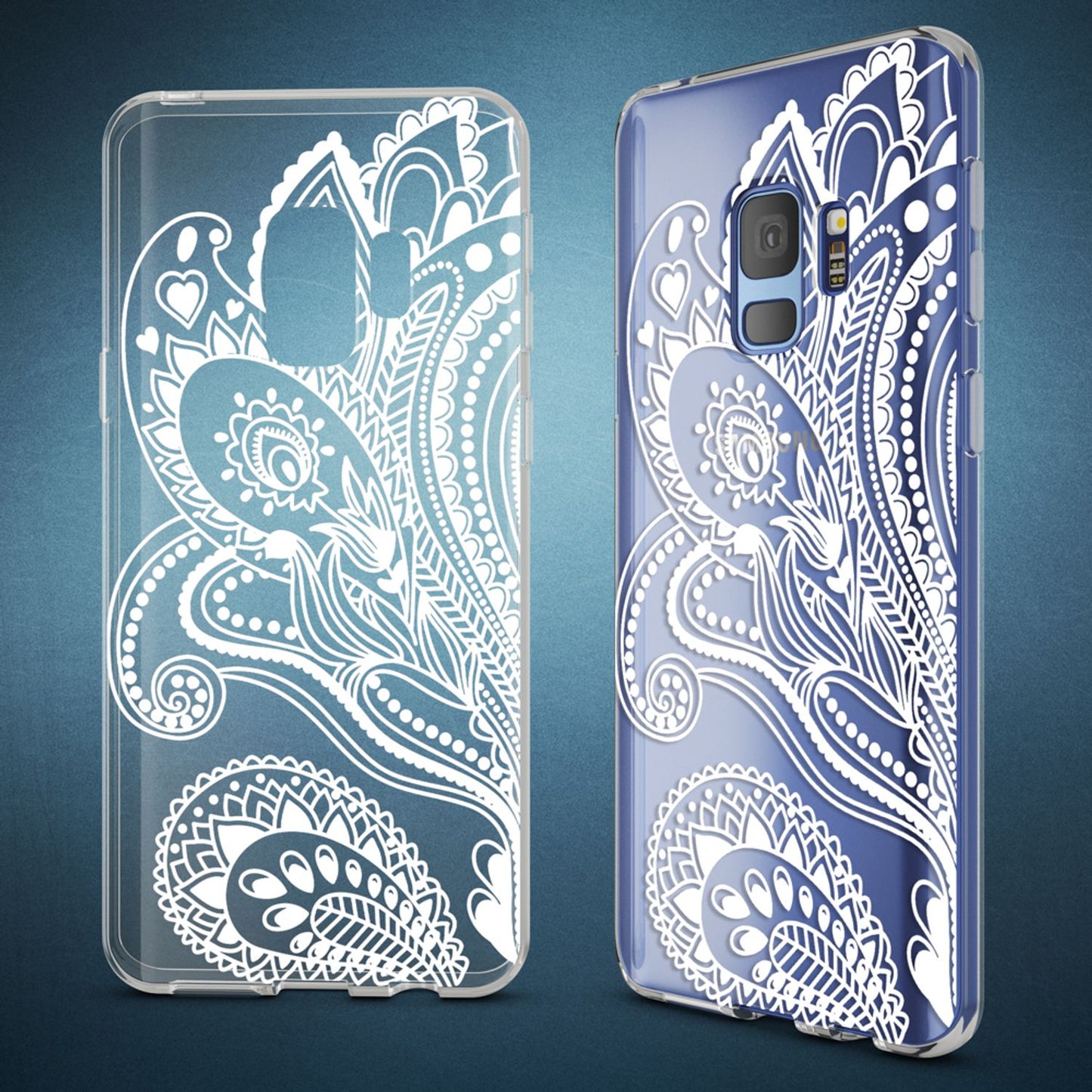 Samsung Galaxy S9 Hülle Handyhülle von NALIA, Slim Silikon Motiv Case Schutzhülle