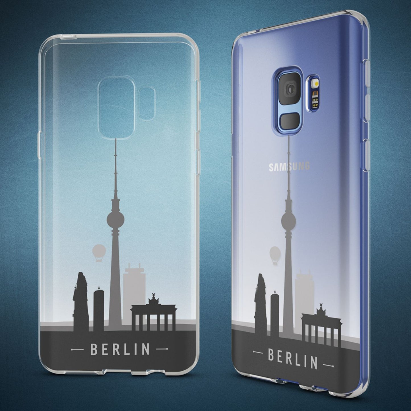 Samsung Galaxy S9 Hülle Handyhülle von NALIA, Slim Silikon Motiv Case Schutzhülle