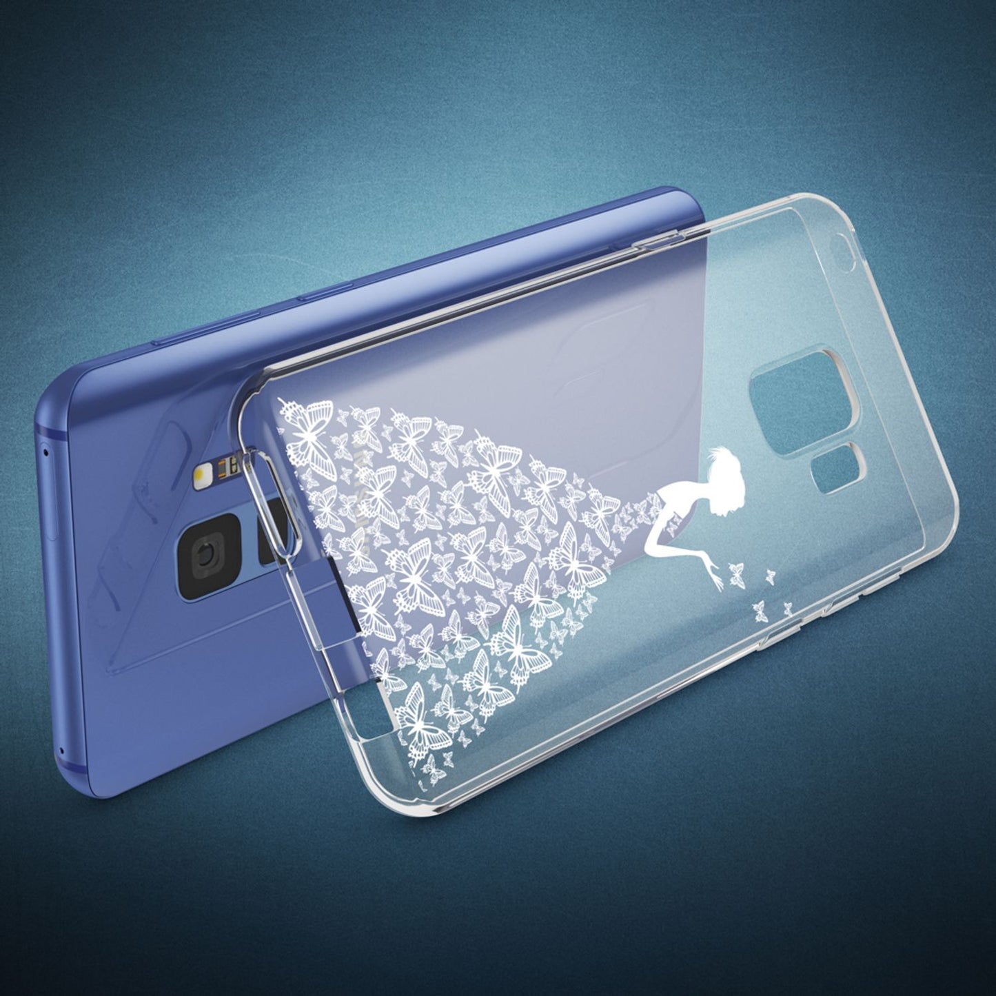 Samsung Galaxy S9 Hülle Handyhülle von NALIA, Slim Silikon Motiv Case Schutzhülle