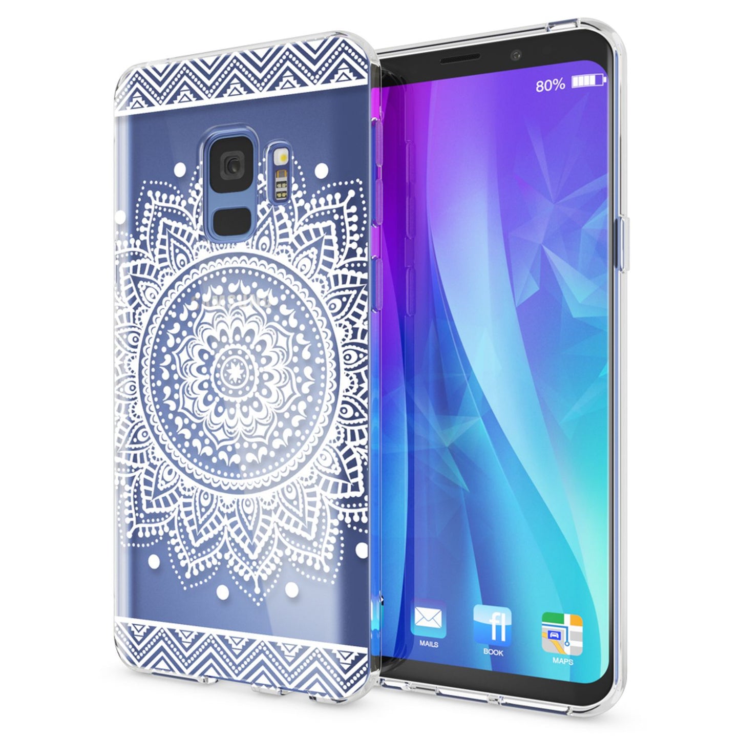 Samsung Galaxy S9 Hülle Handyhülle von NALIA, Slim Silikon Motiv Case Schutzhülle