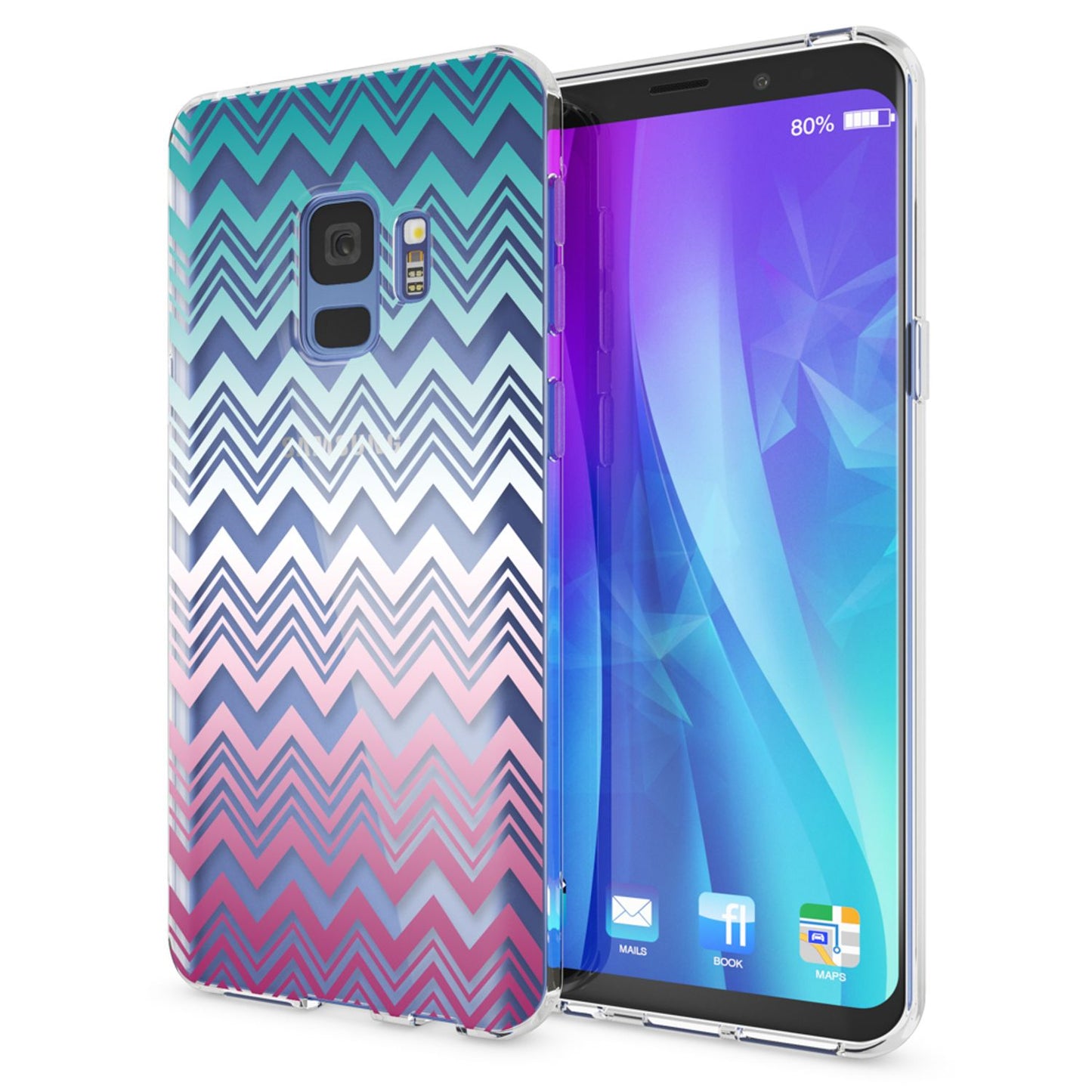 Samsung Galaxy S9 Hülle Handyhülle von NALIA, Slim Silikon Motiv Case Schutzhülle