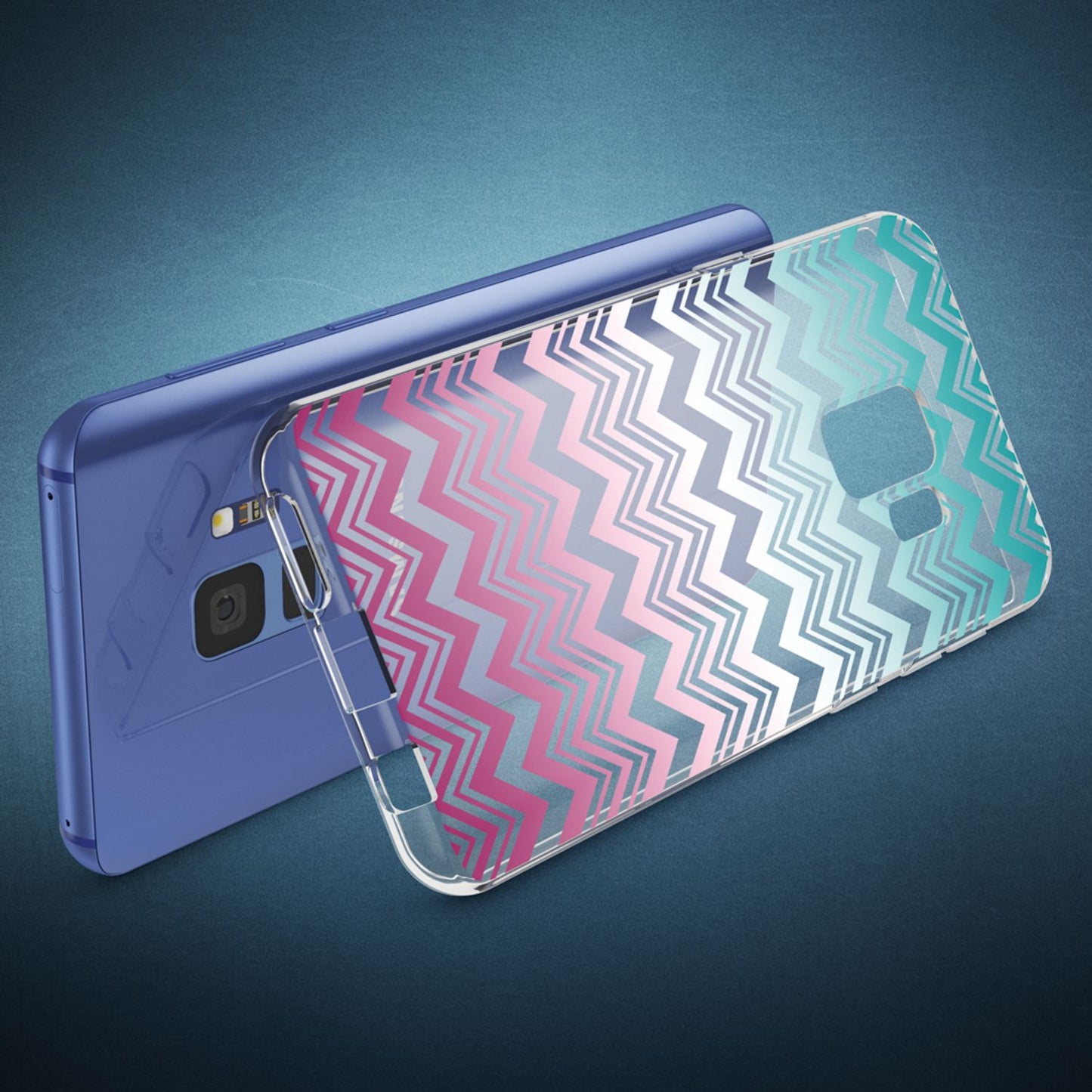 Samsung Galaxy S9 Hülle Handyhülle von NALIA, Slim Silikon Motiv Case Schutzhülle