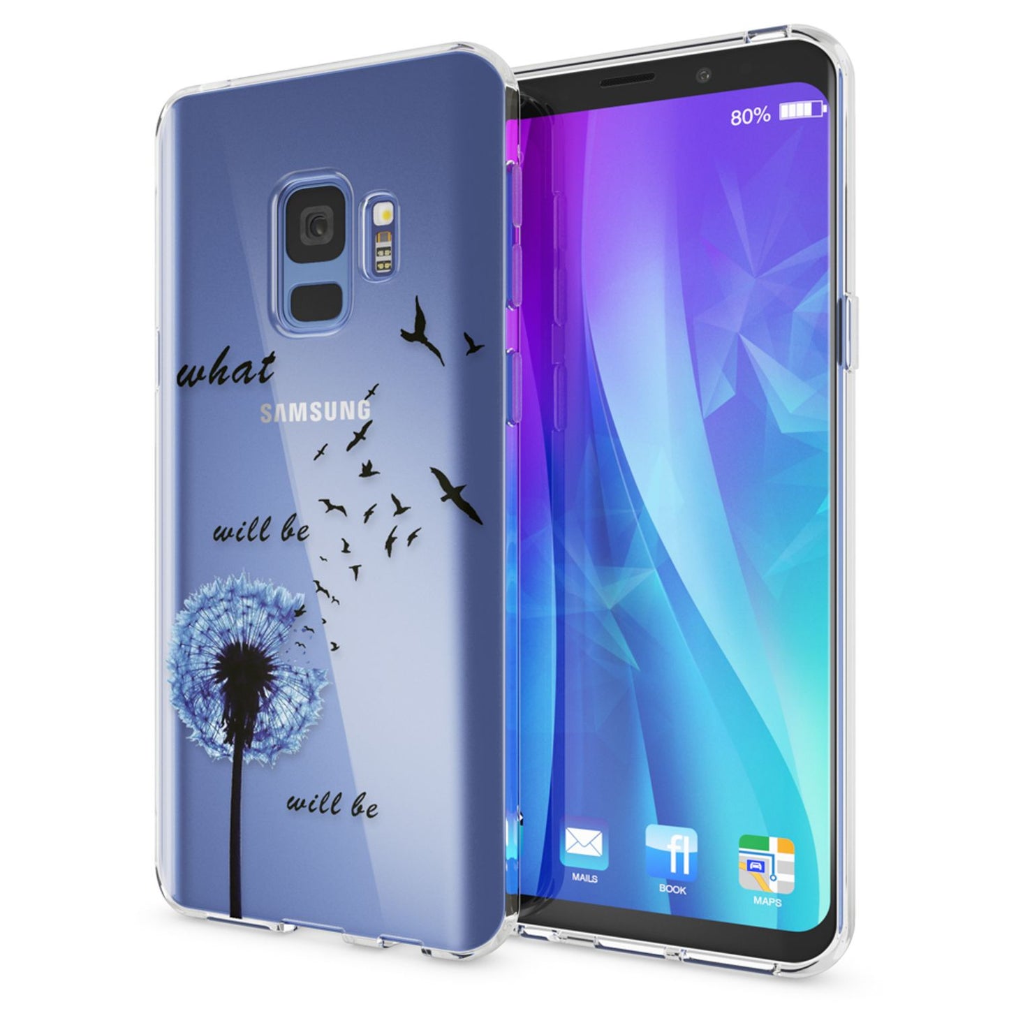 Samsung Galaxy S9 Hülle Handyhülle von NALIA, Slim Silikon Motiv Case Schutzhülle