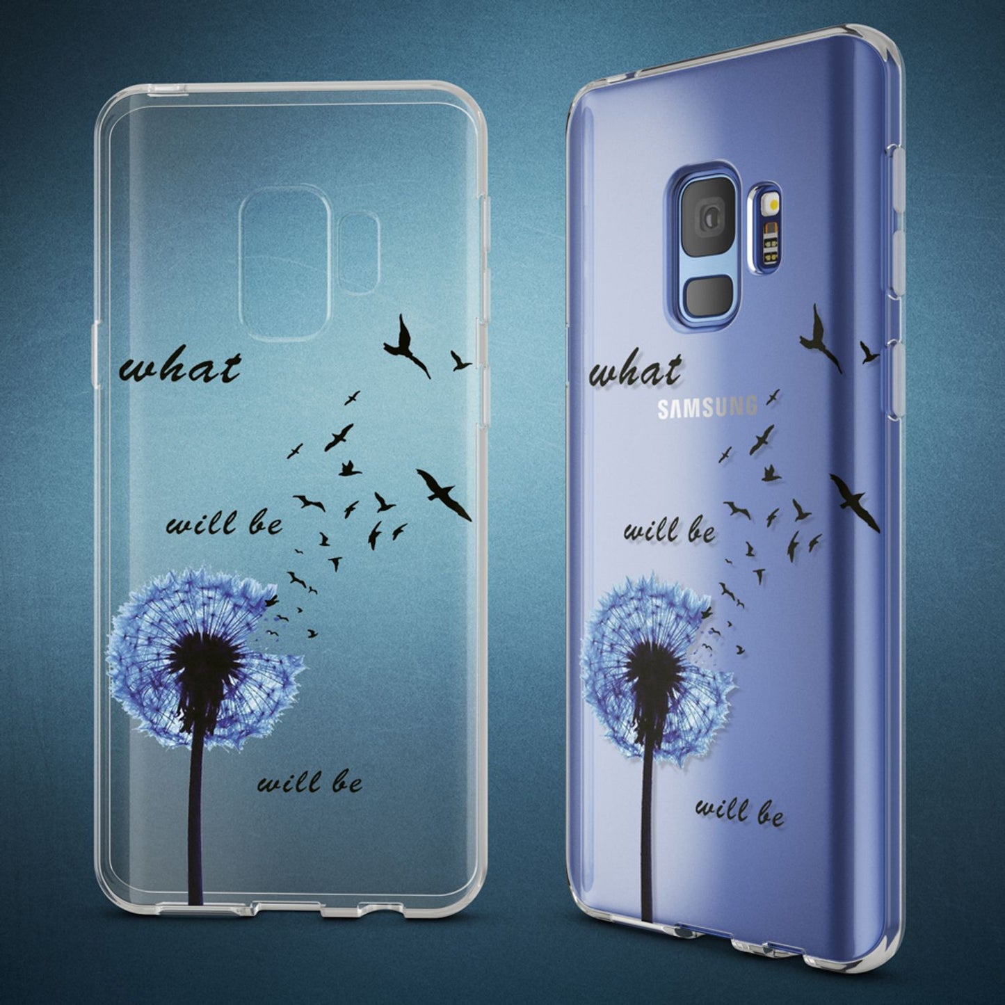 Samsung Galaxy S9 Hülle Handyhülle von NALIA, Slim Silikon Motiv Case Schutzhülle