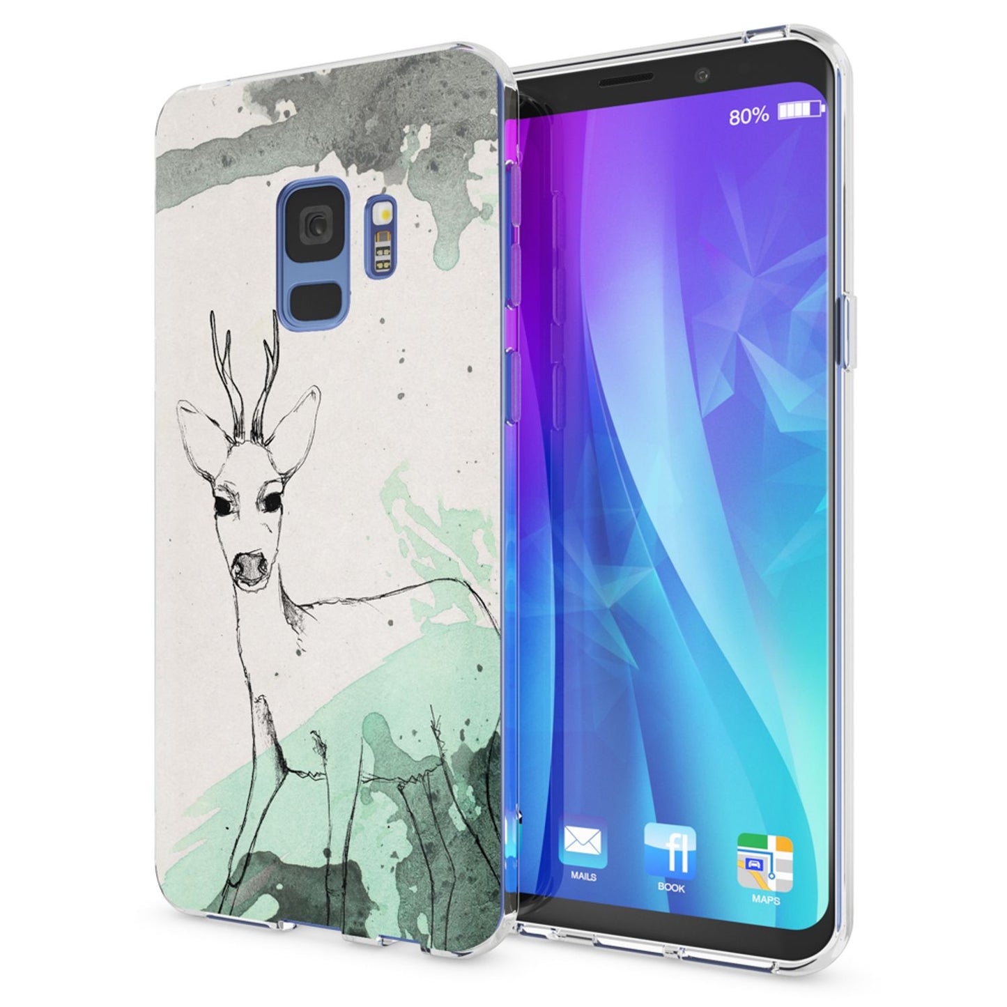 Samsung Galaxy S9 Hülle Handyhülle von NALIA, Slim Silikon Motiv Case Schutzhülle