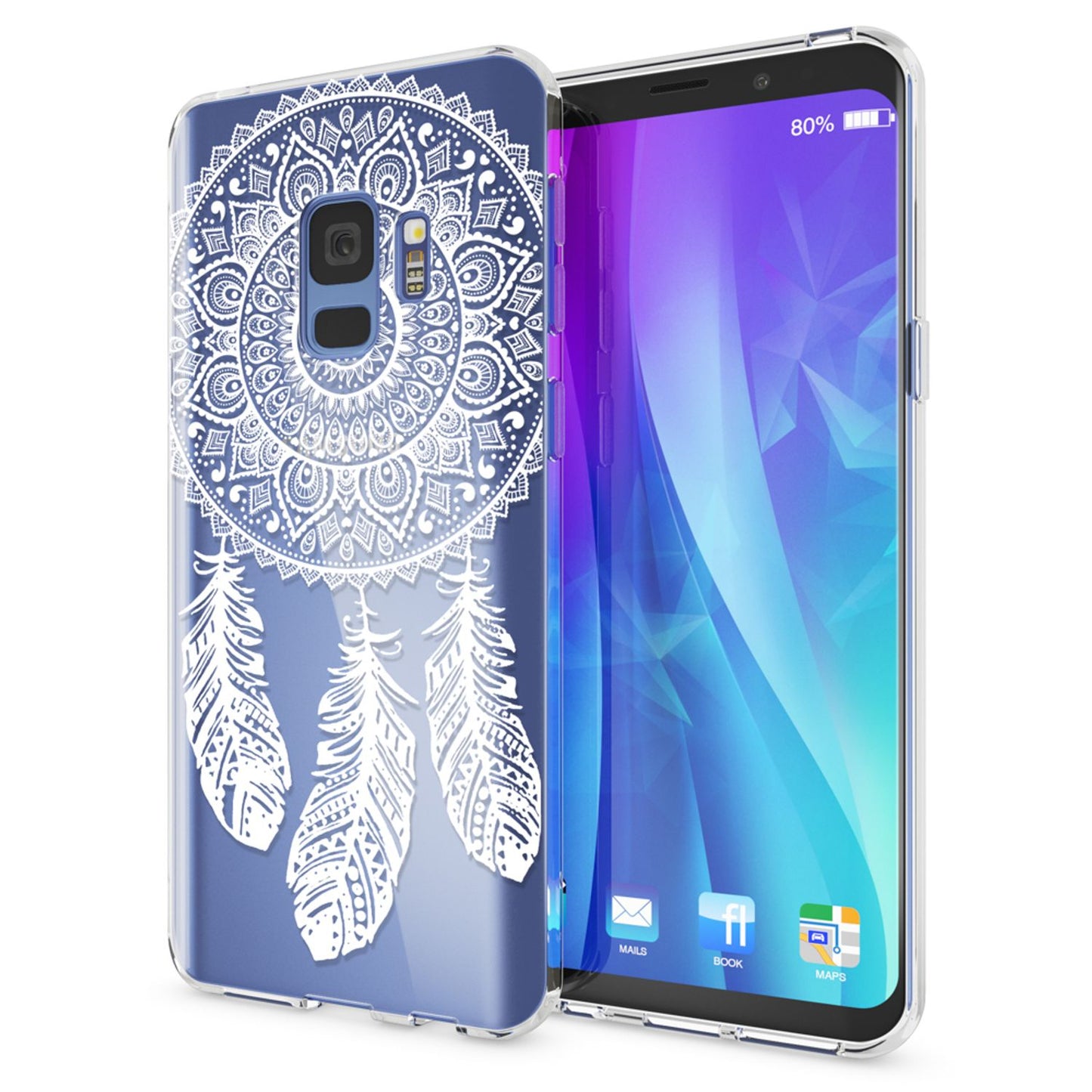Samsung Galaxy S9 Hülle Handyhülle von NALIA, Slim Silikon Motiv Case Schutzhülle