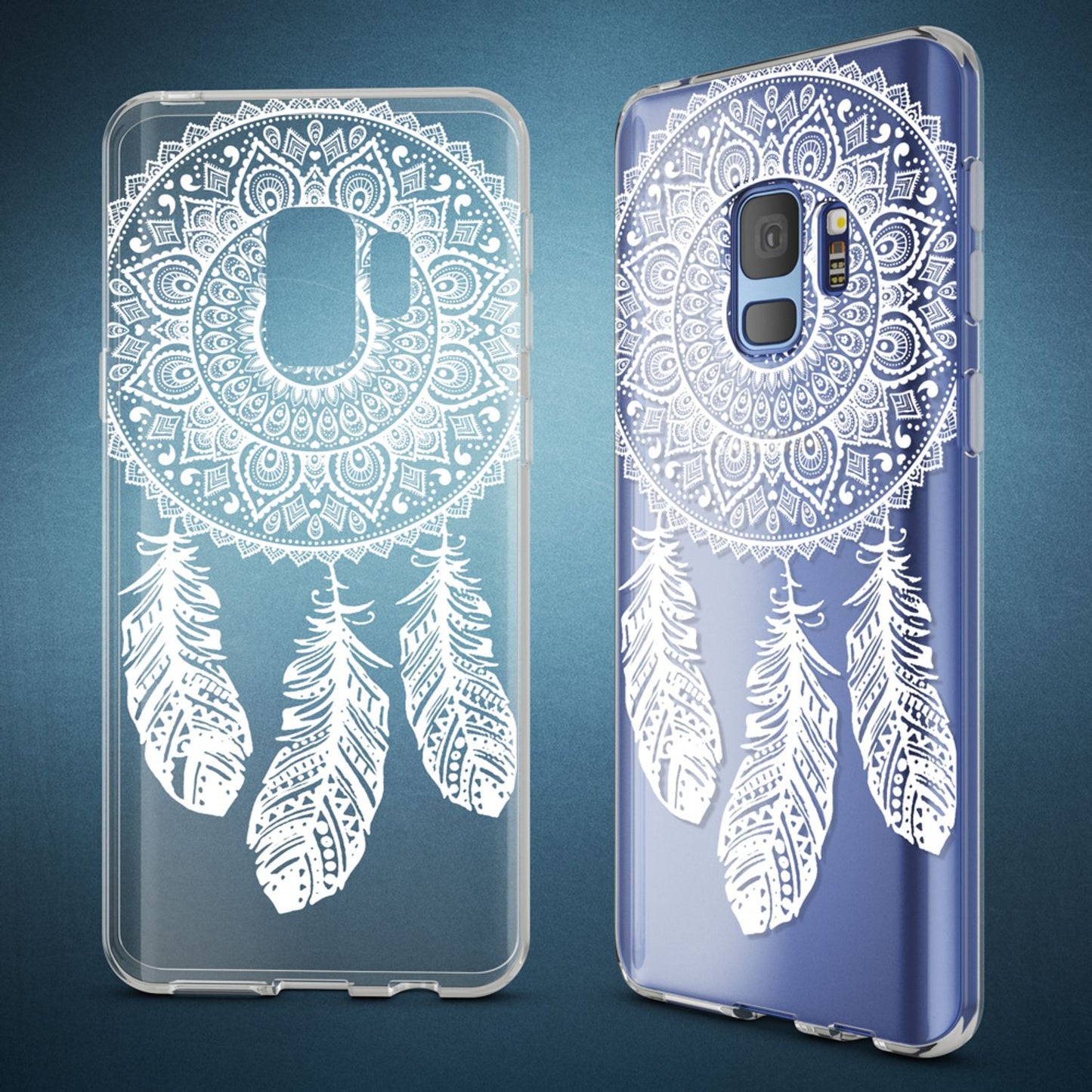 Samsung Galaxy S9 Hülle Handyhülle von NALIA, Slim Silikon Motiv Case Schutzhülle