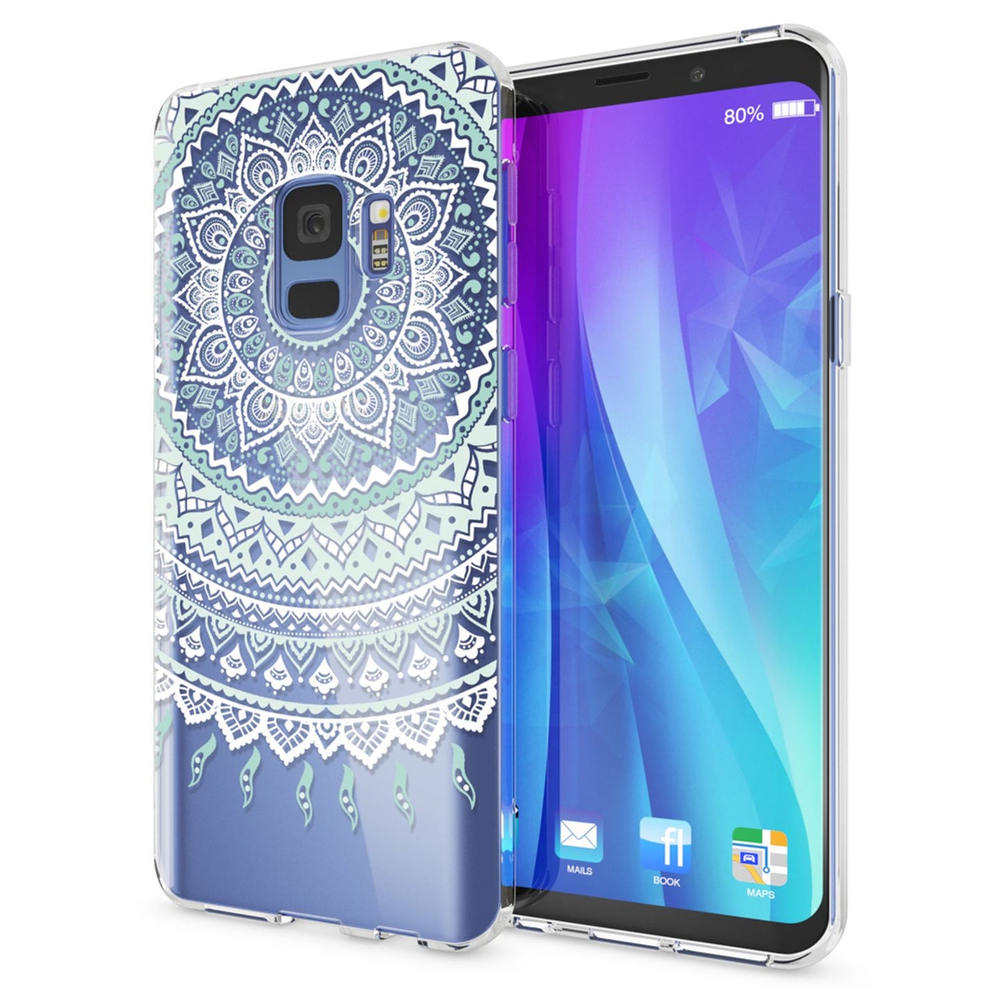 Samsung Galaxy S9 Hülle Handyhülle von NALIA, Slim Silikon Motiv Case Schutzhülle