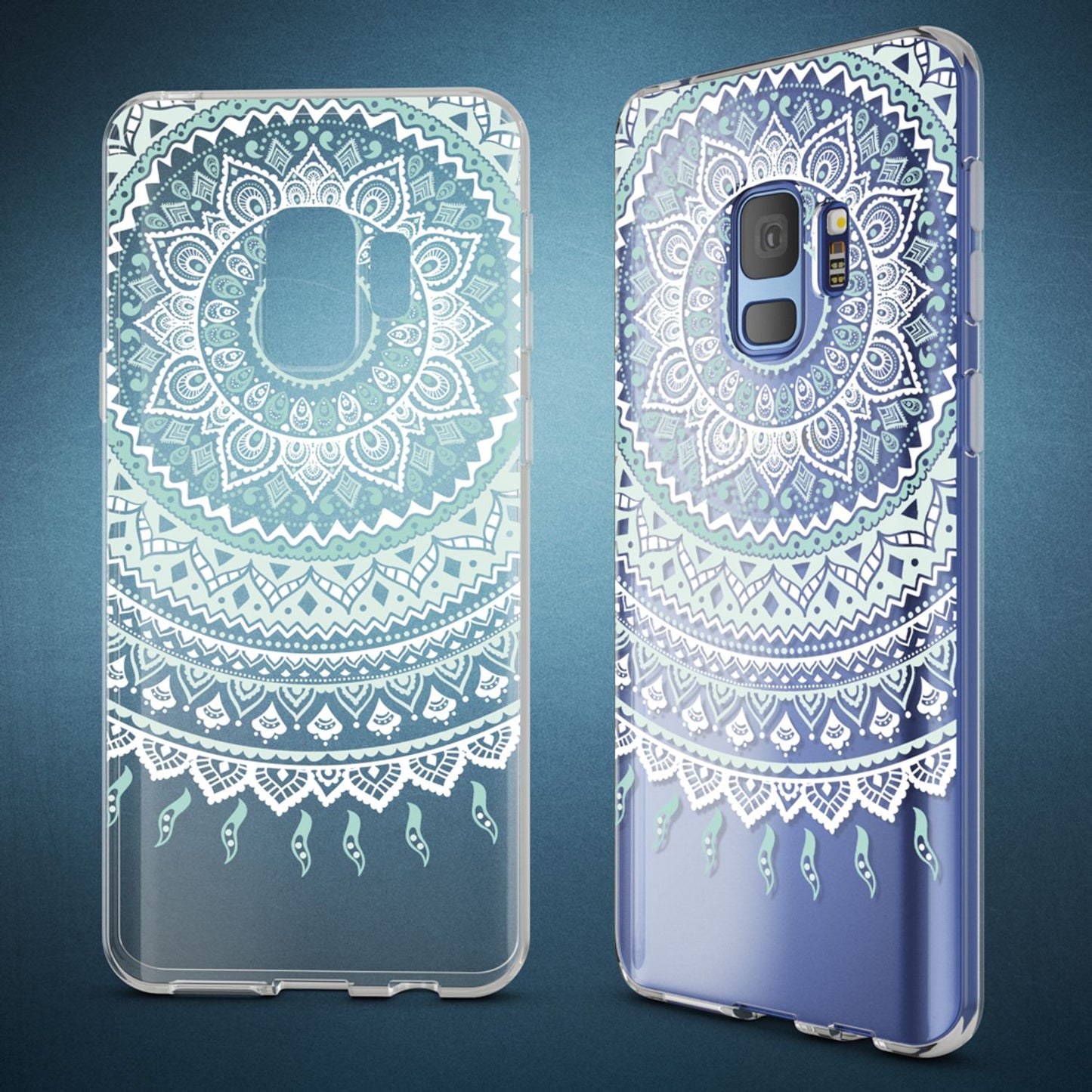 Samsung Galaxy S9 Hülle Handyhülle von NALIA, Slim Silikon Motiv Case Schutzhülle